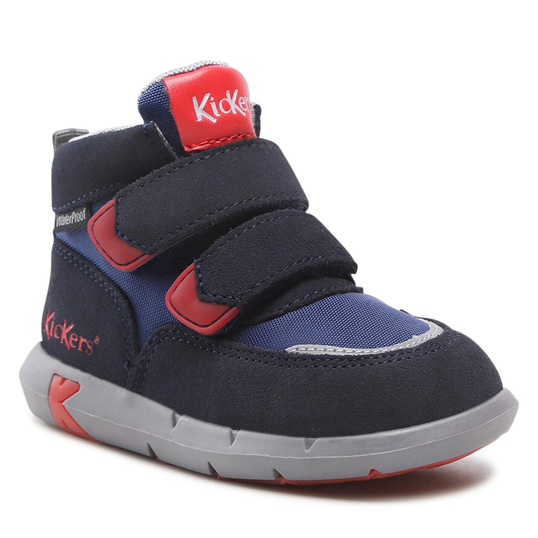 Kickers Зимни обувки Junibo 878780-10 M Тъмносин - Pepit.bg