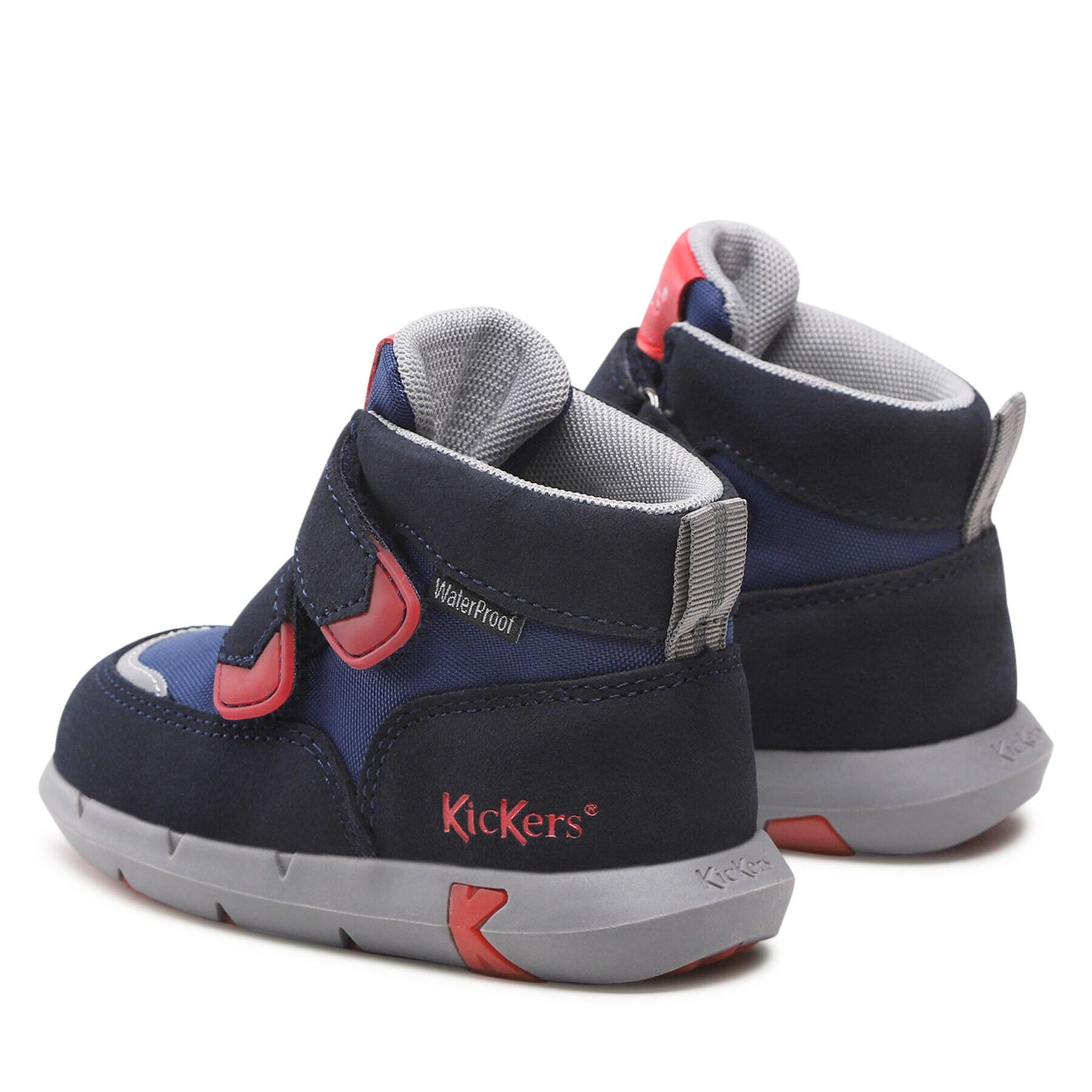 Kickers Зимни обувки Junibo 878780-10 M Тъмносин - Pepit.bg