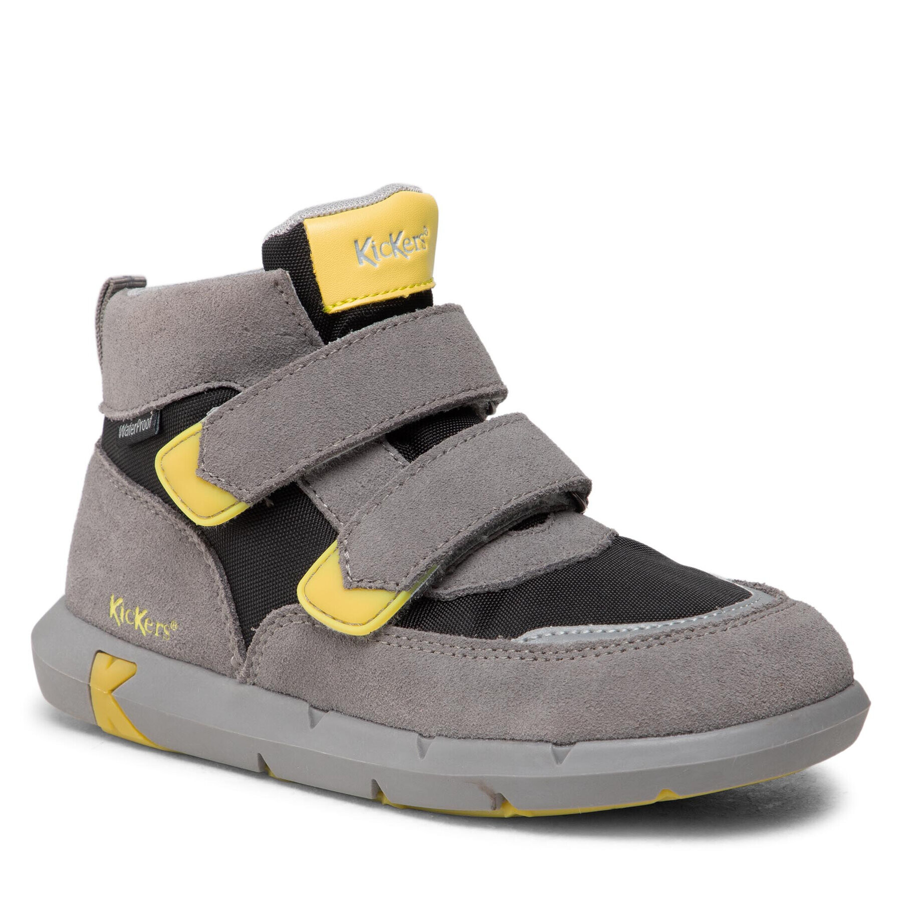 Kickers Зимни обувки Junibo 878780-10 S Сив - Pepit.bg