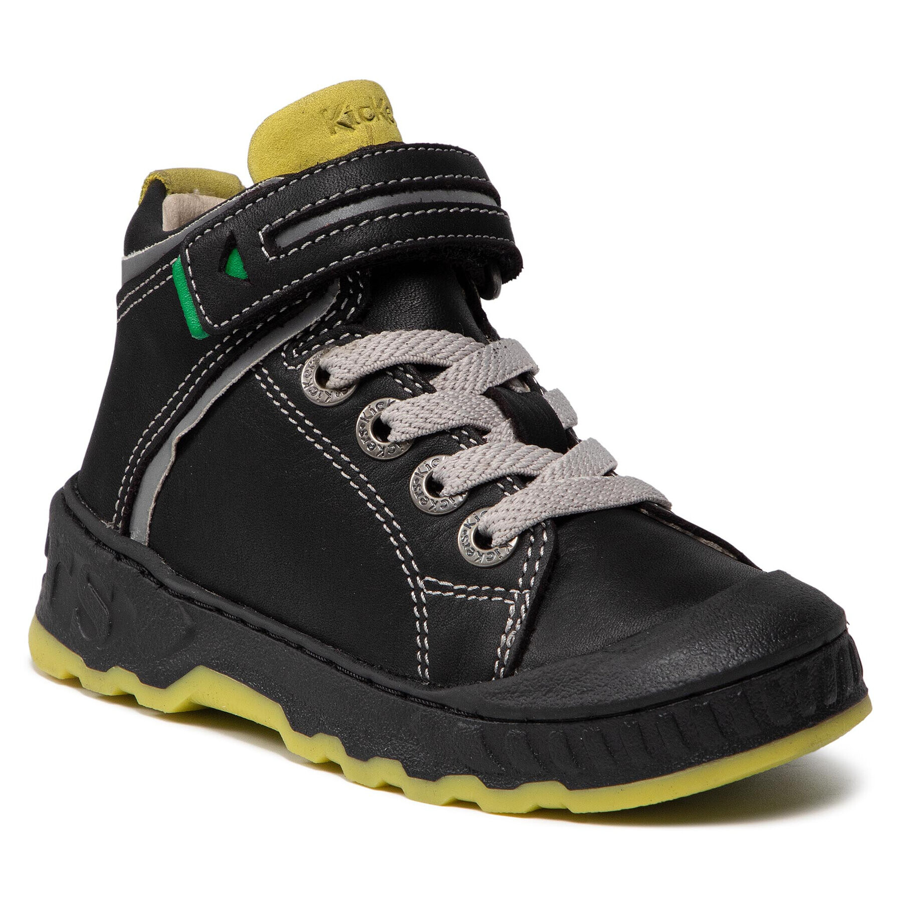 Kickers Зимни обувки Kick Teen 878840-30 M Черен - Pepit.bg