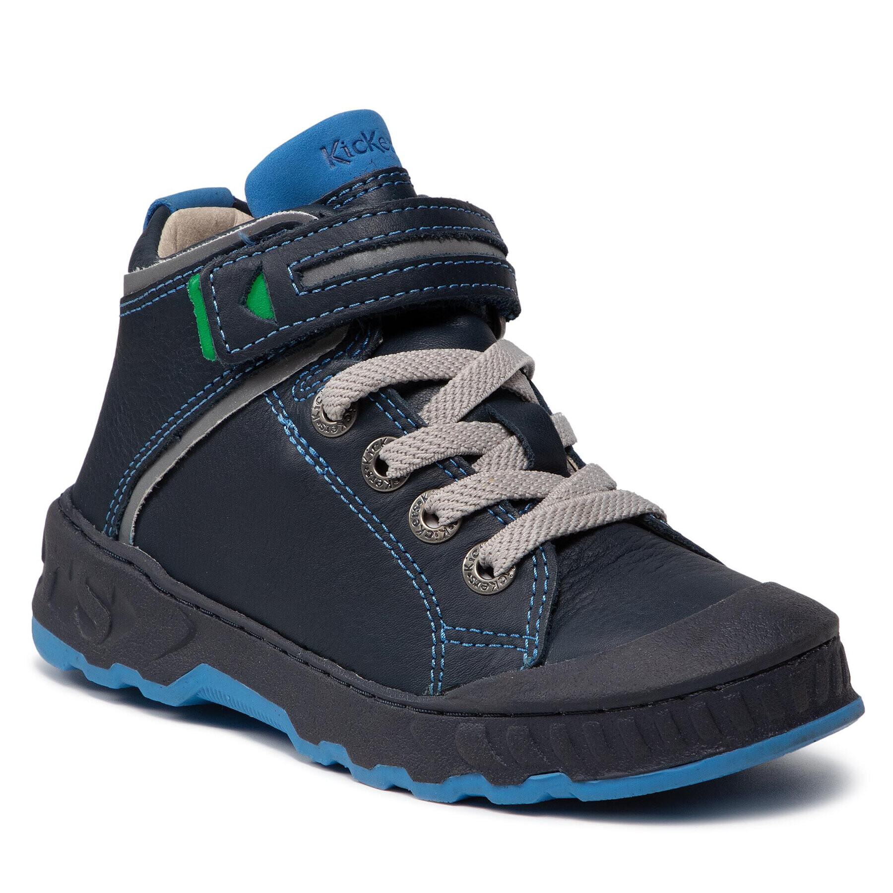 Kickers Зимни обувки Kick Teen 878840-30 S Тъмносин - Pepit.bg