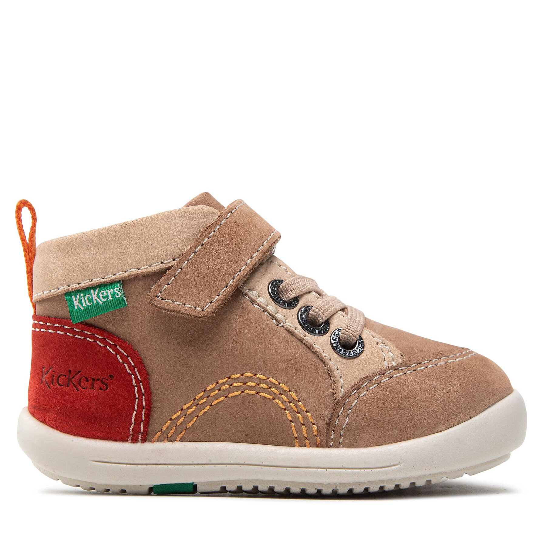 Kickers Зимни обувки Kinoe 878670-10 M Бежов - Pepit.bg