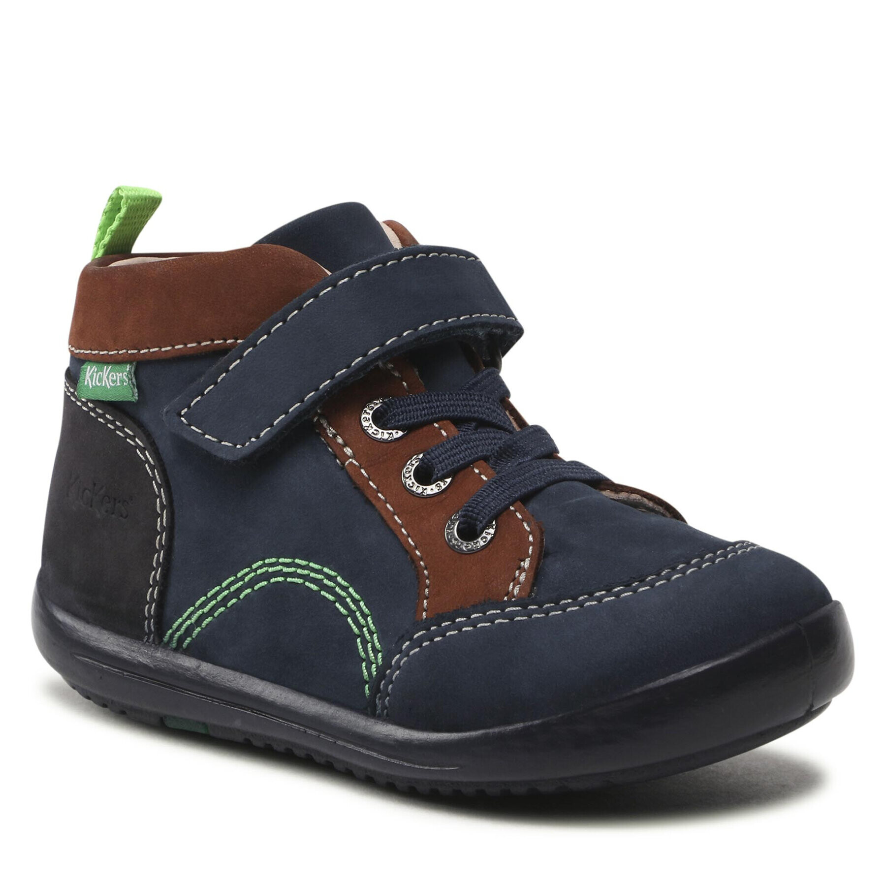 Kickers Зимни обувки Kinoe 878670-10 S Тъмносин - Pepit.bg