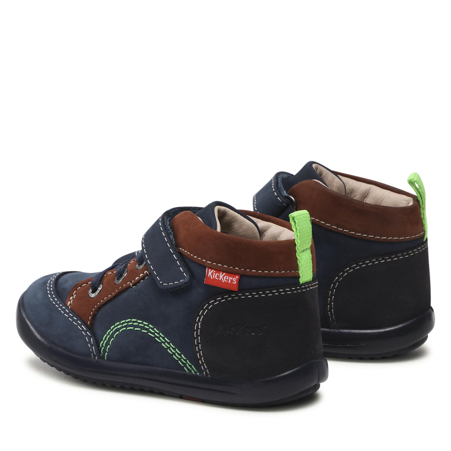 Kickers Зимни обувки Kinoe 878670-10 S Тъмносин - Pepit.bg