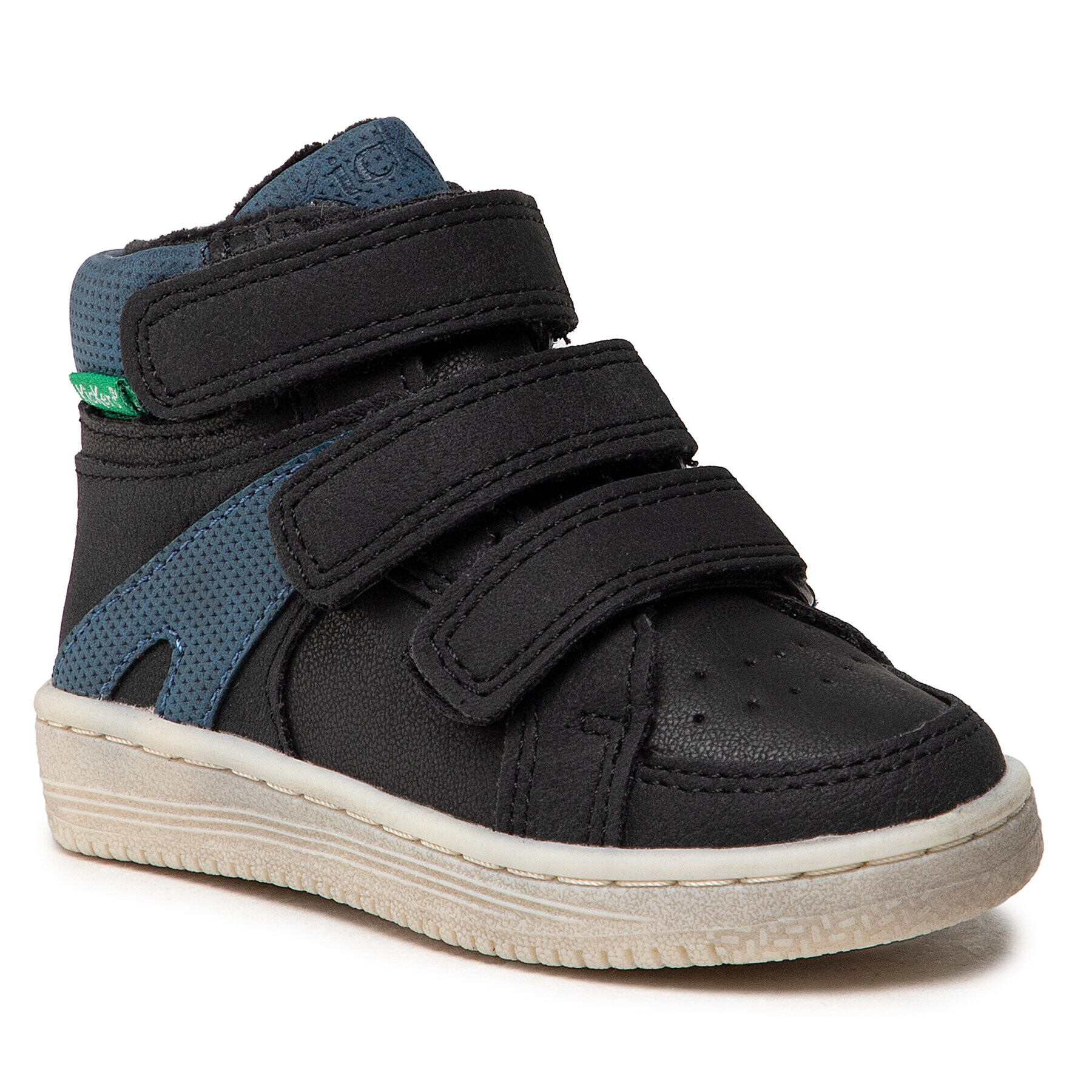 Kickers Зимни обувки Lohan 739363-10 Черен - Pepit.bg