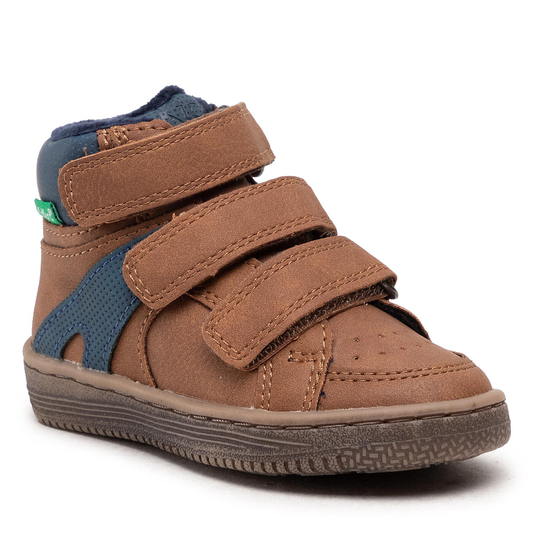 Kickers Зимни обувки Lohan 739364-10 M Кафяв - Pepit.bg