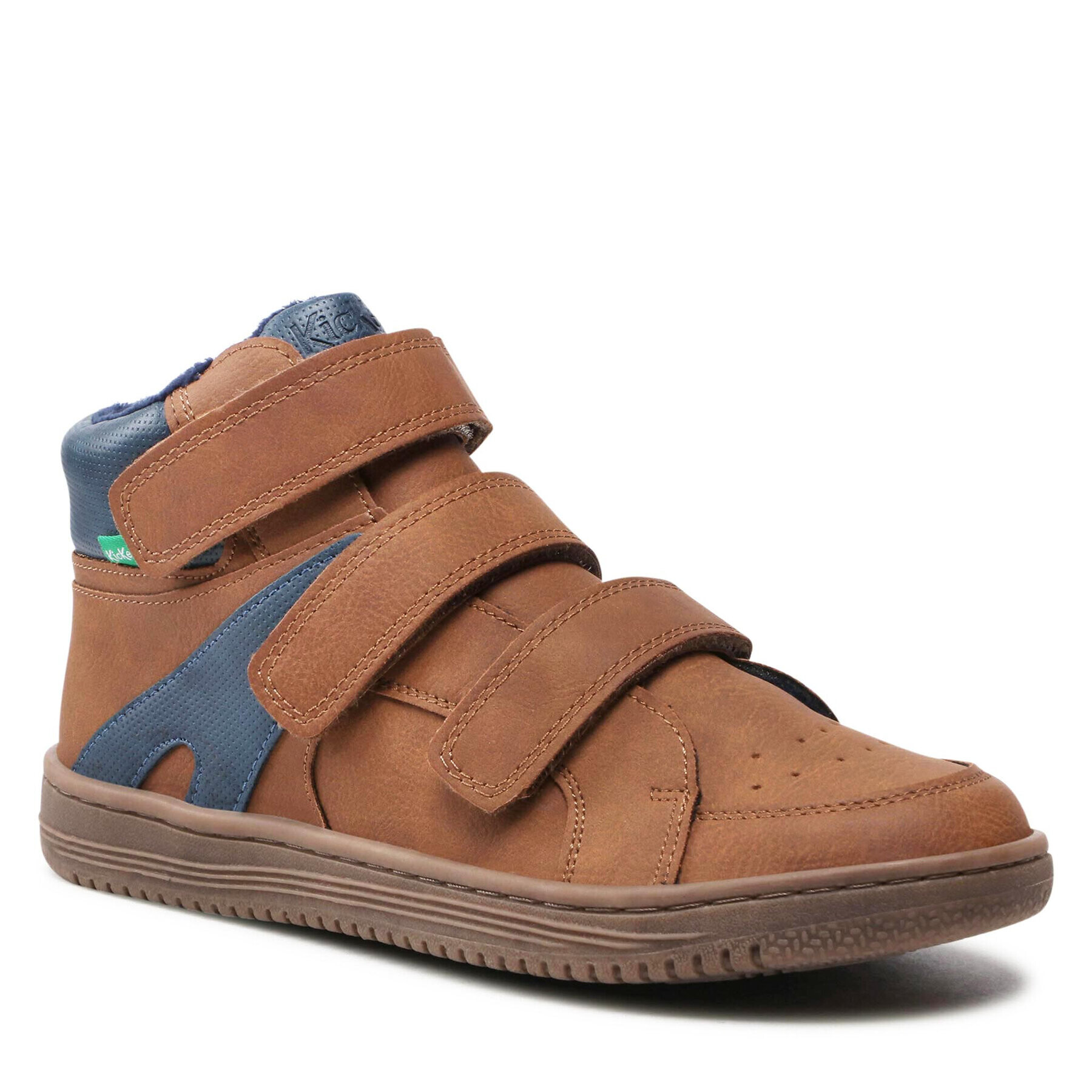 Kickers Зимни обувки Lohan 739364-30 Кафяв - Pepit.bg