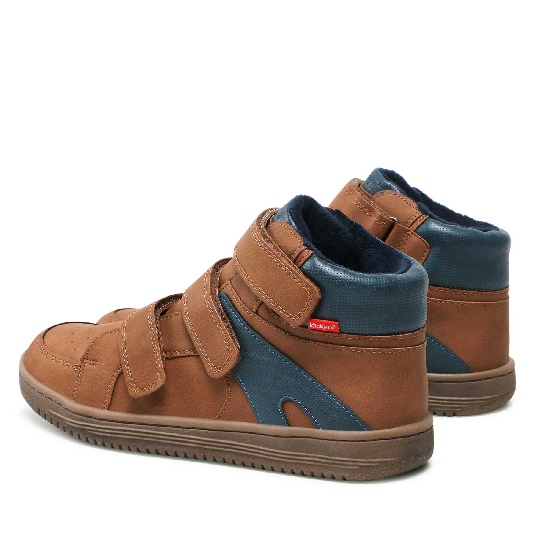 Kickers Зимни обувки Lohan 739364-30 Кафяв - Pepit.bg