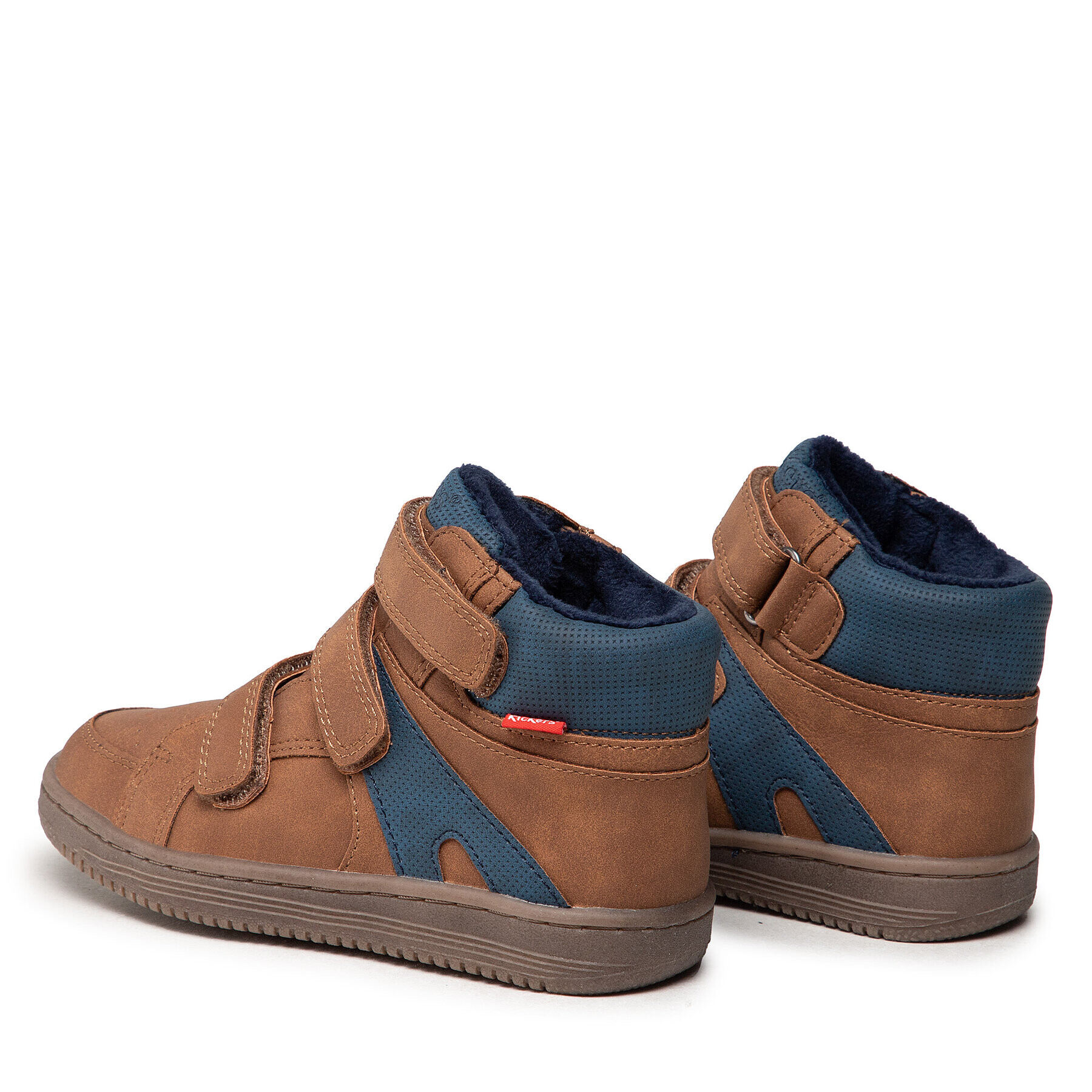 Kickers Зимни обувки Lohan 739364-30 S Кафяв - Pepit.bg