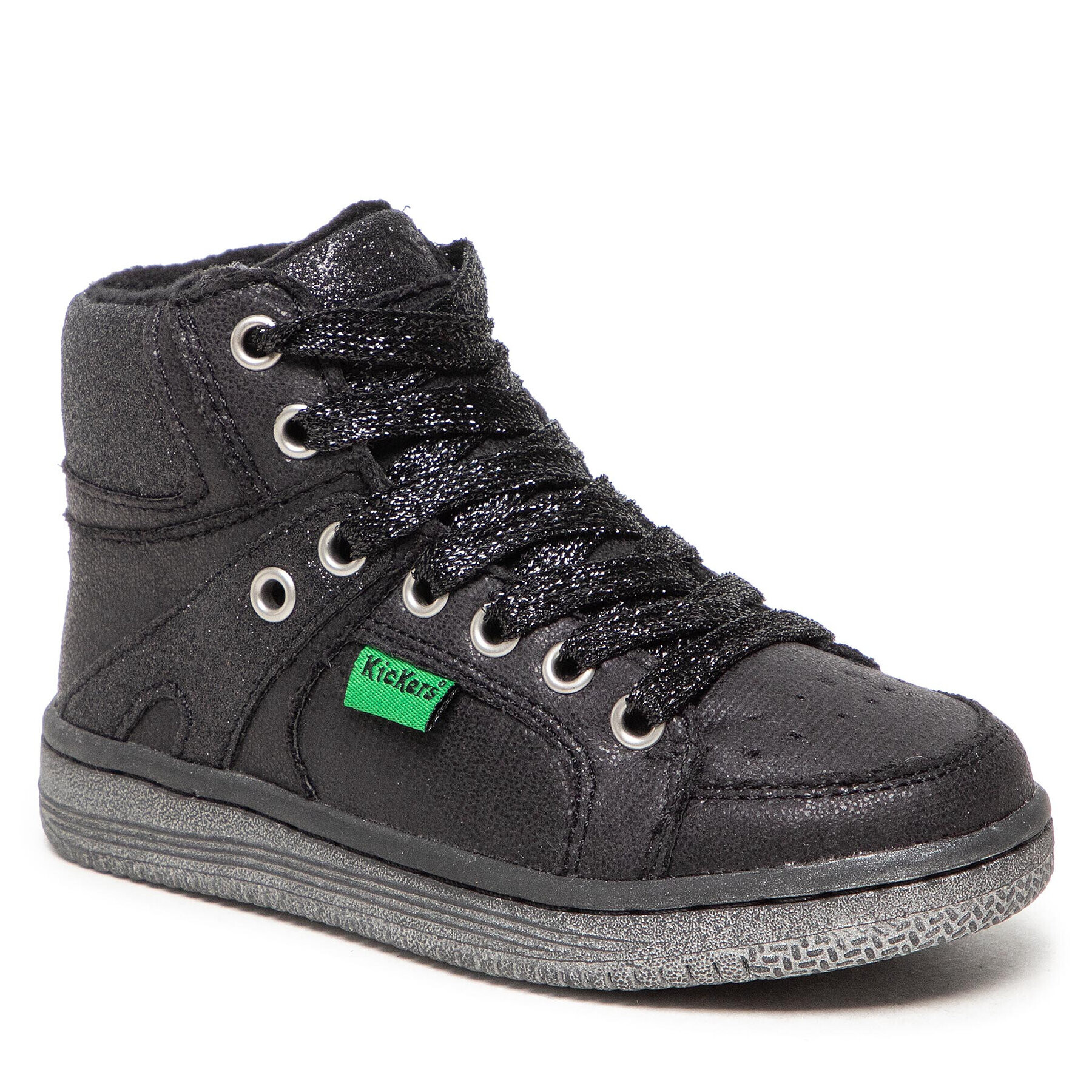 Kickers Зимни обувки Lowell 739352-30 M Черен - Pepit.bg