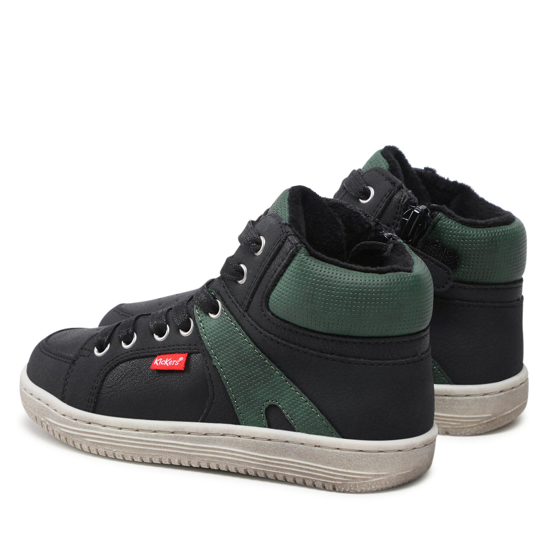 Kickers Зимни обувки Lowell 739353-3 S Черен - Pepit.bg
