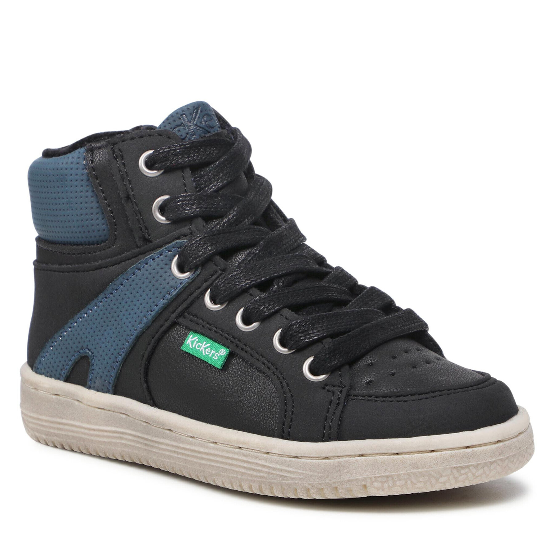 Kickers Зимни обувки Lowell 739353-30-83 Черен - Pepit.bg