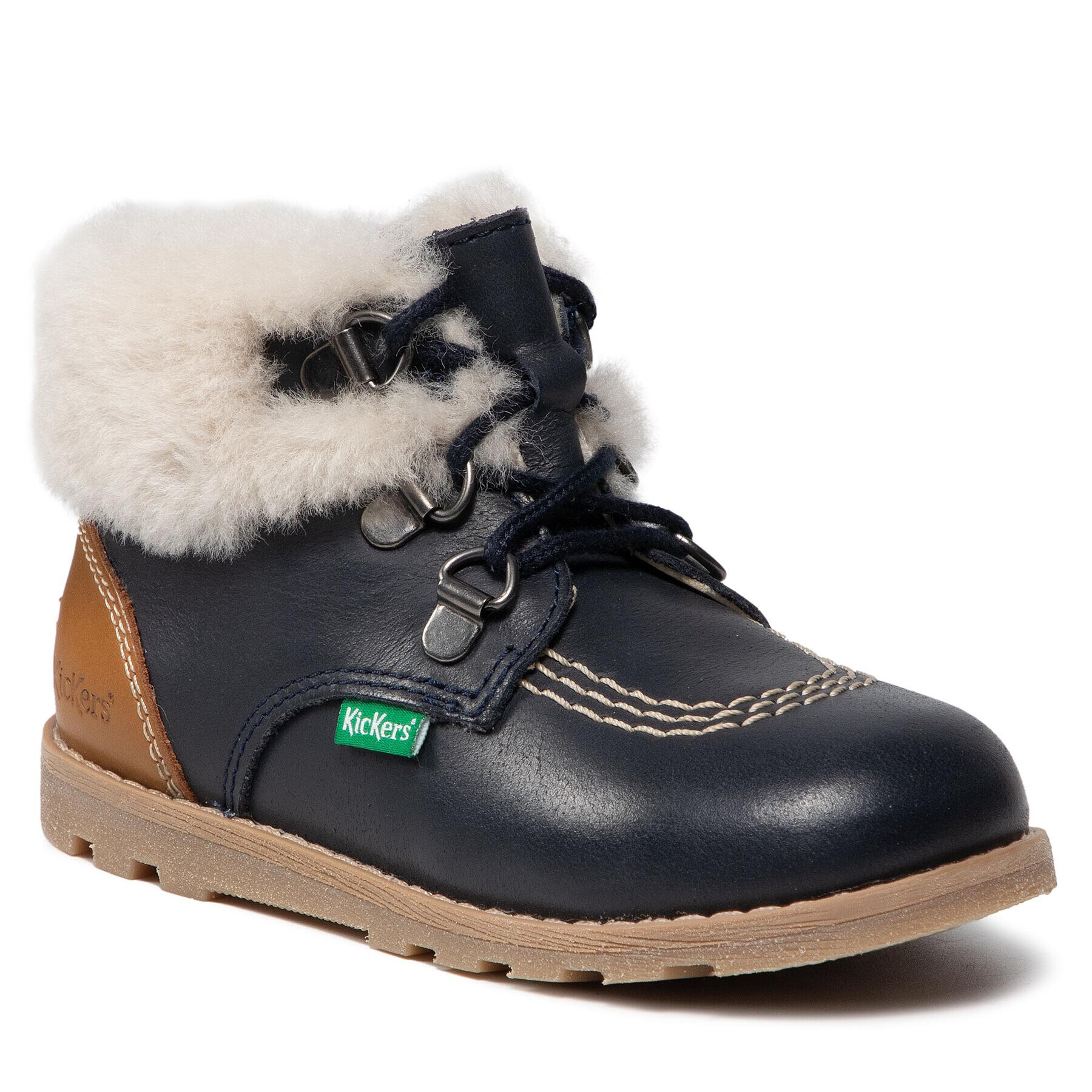 Kickers Зимни обувки Nonosweet 878701-10-101 Тъмносин - Pepit.bg