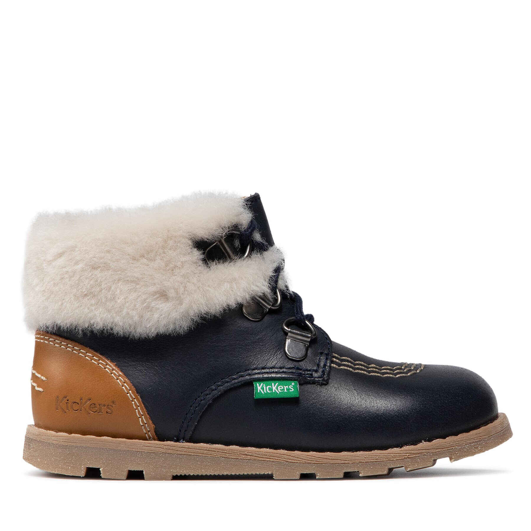 Kickers Зимни обувки Nonosweet 878701-10-101 Тъмносин - Pepit.bg