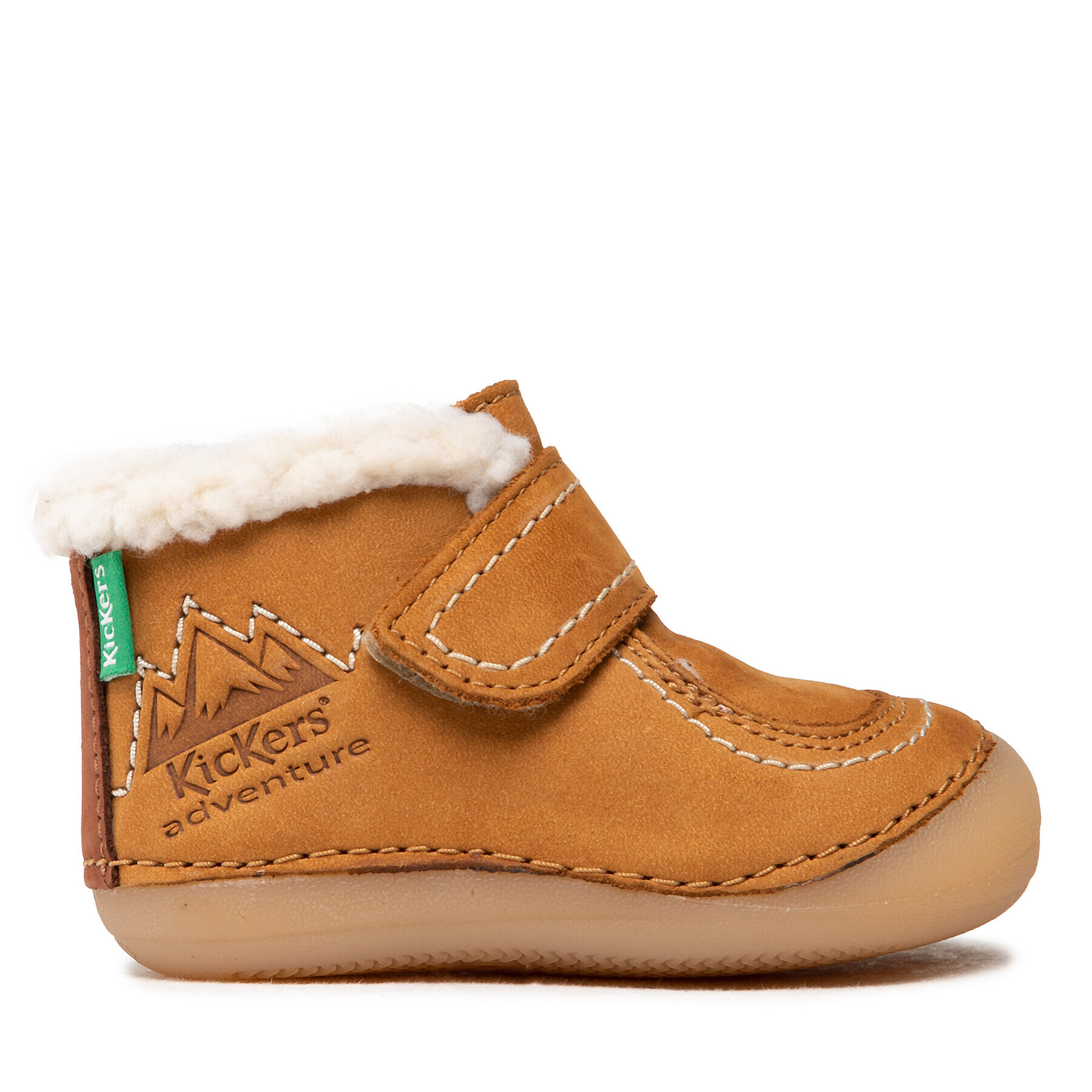 Kickers Зимни обувки Somoons 878501-10 M Кафяв - Pepit.bg