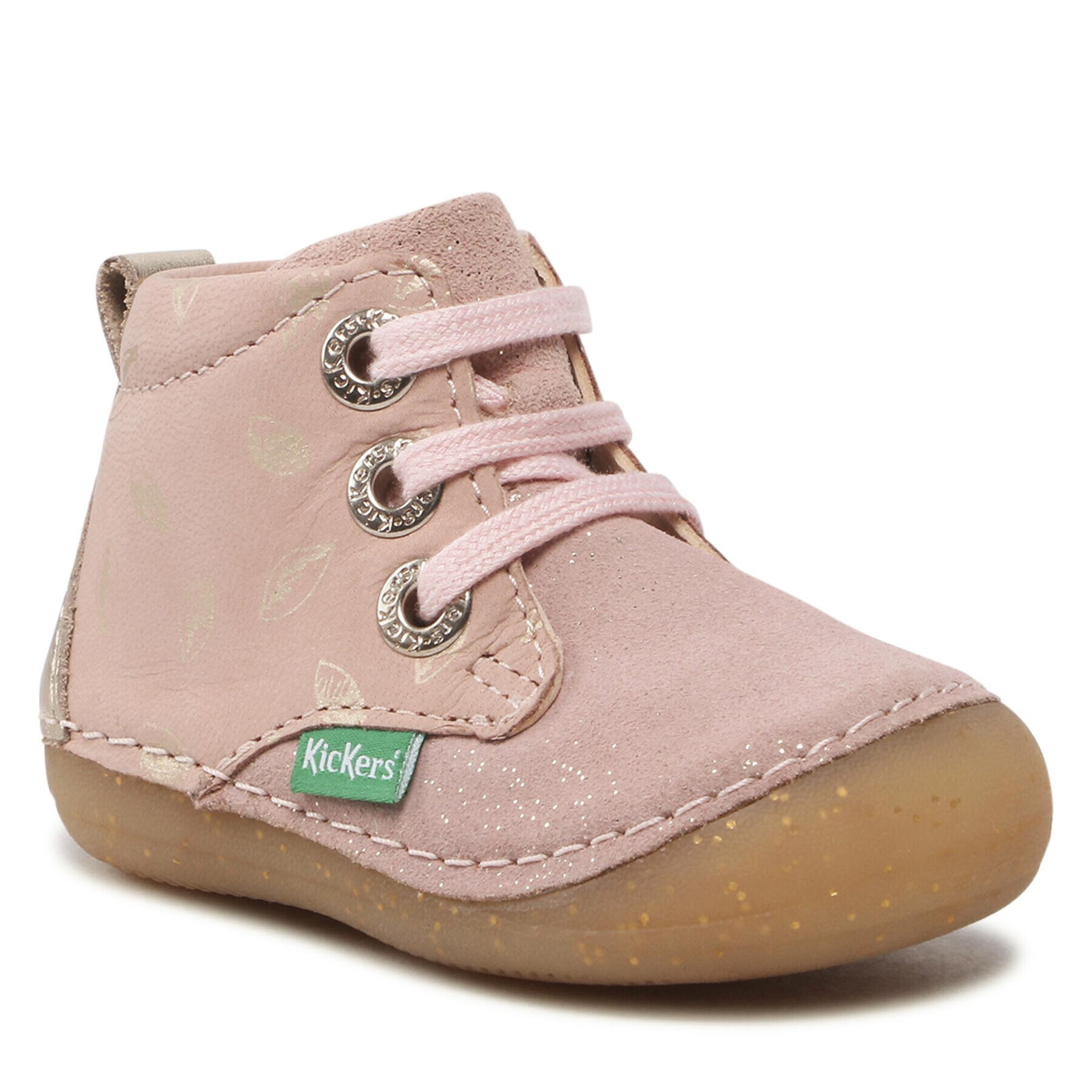 Kickers Зимни обувки Soniza 829688-10 M Розов - Pepit.bg