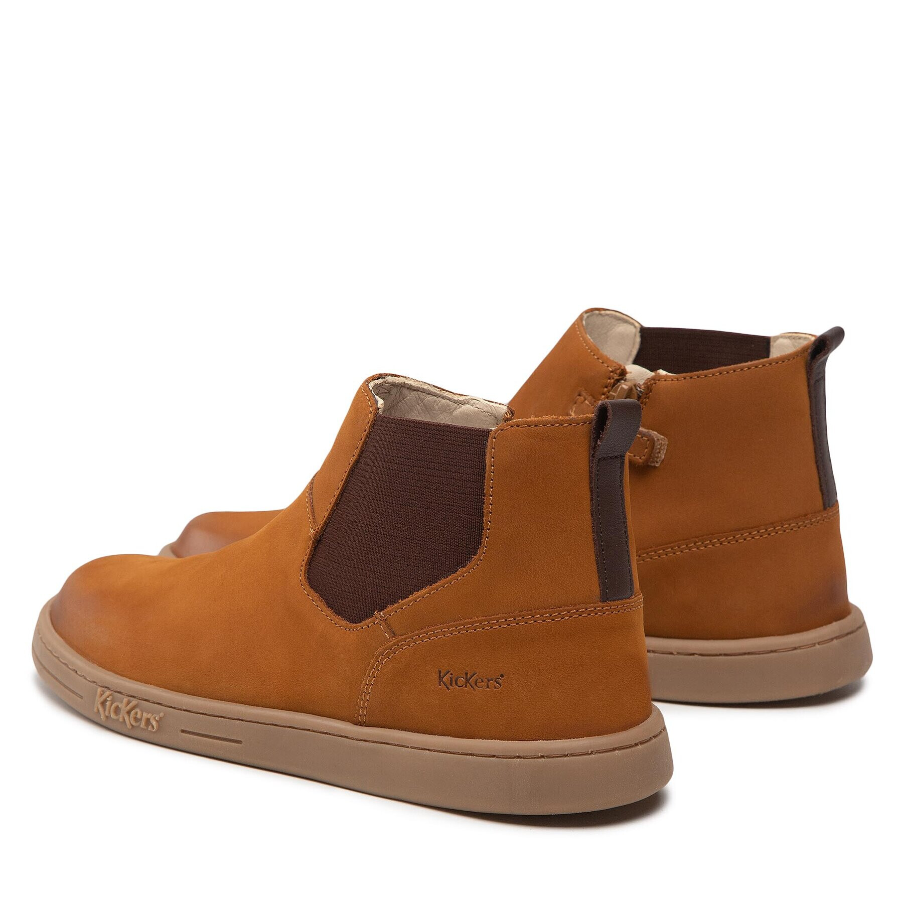 Kickers Зимни обувки Tackbo 829881-30 D Кафяв - Pepit.bg