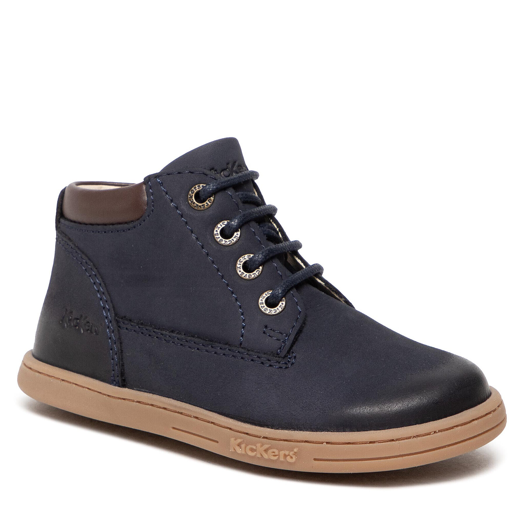 Kickers Зимни обувки Tackland 537938-10 S Тъмносин - Pepit.bg