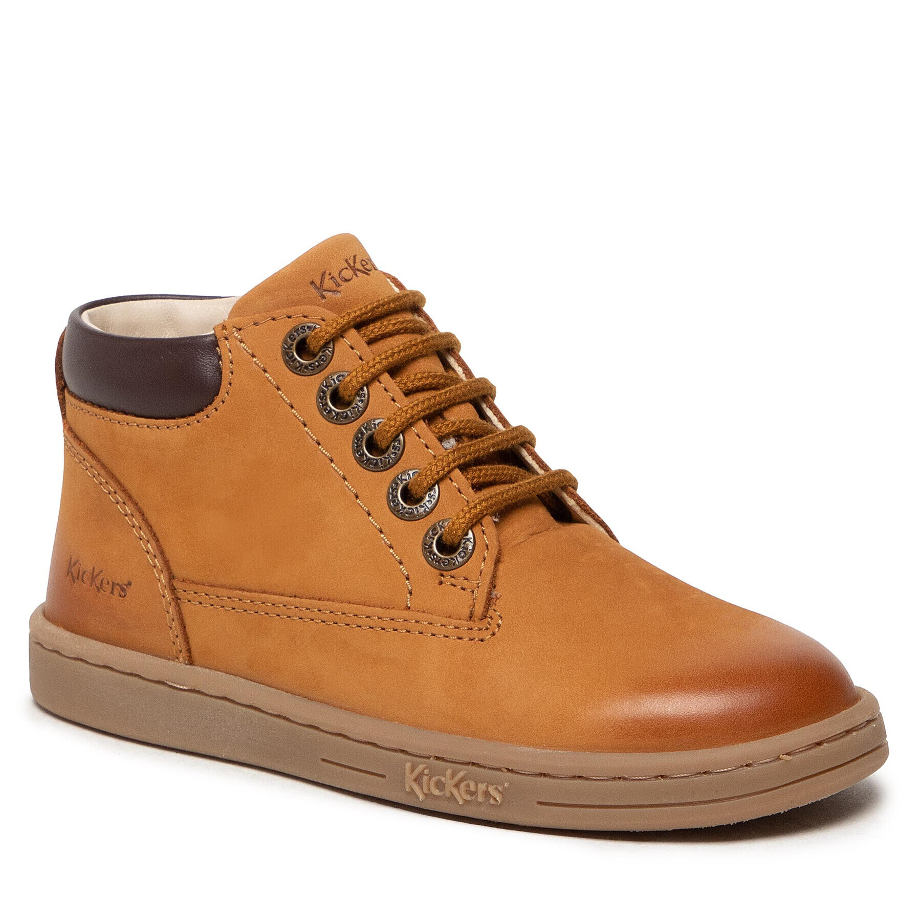 Kickers Зимни обувки Tackland 537938-30 116 Кафяв - Pepit.bg