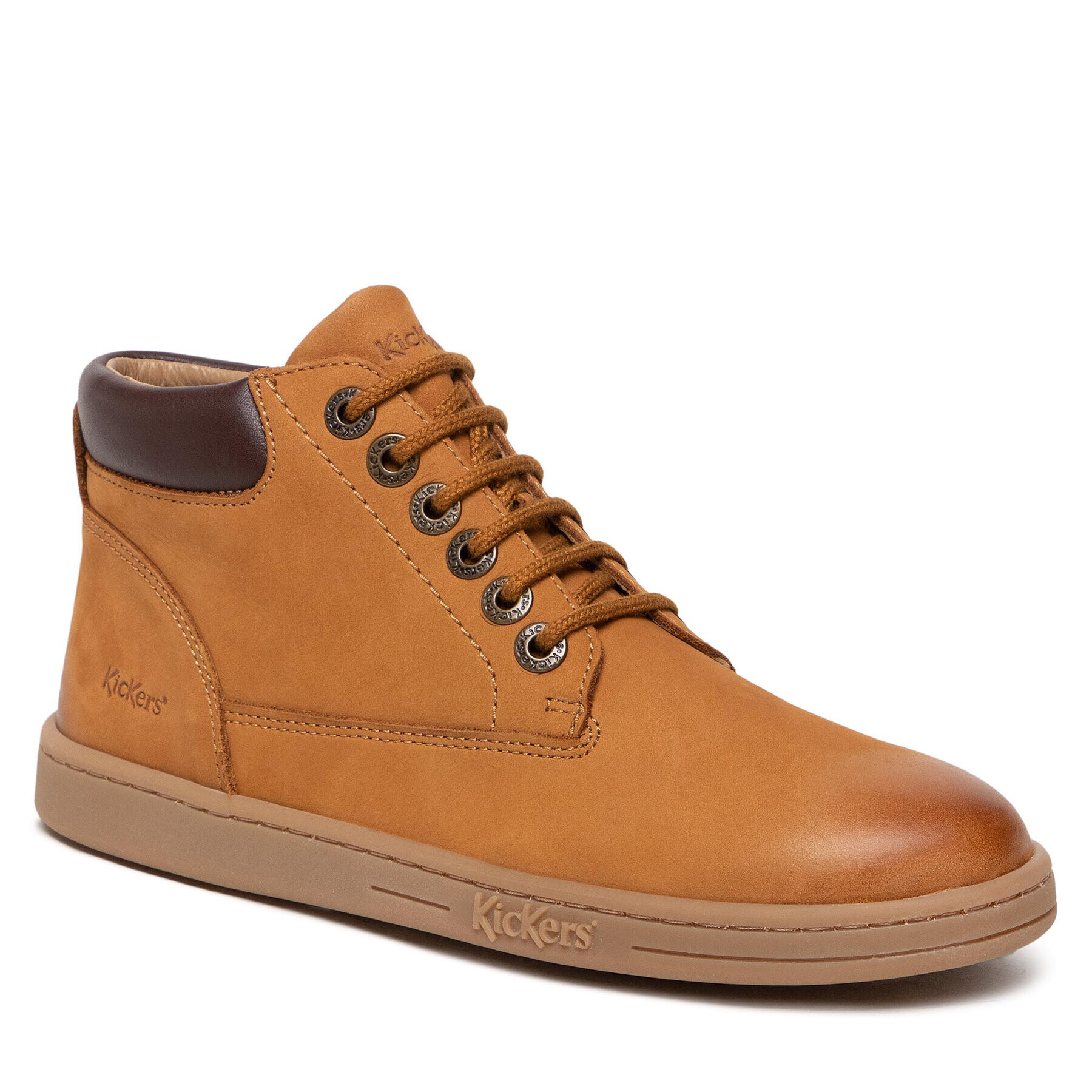 Kickers Зимни обувки Tackland 537938-30 116 S Кафяв - Pepit.bg