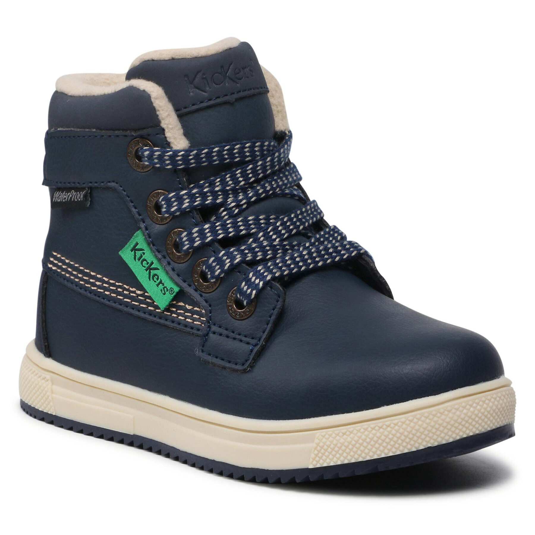 Kickers Зимни обувки Yepo Wpf 736801-30 M Тъмносин - Pepit.bg