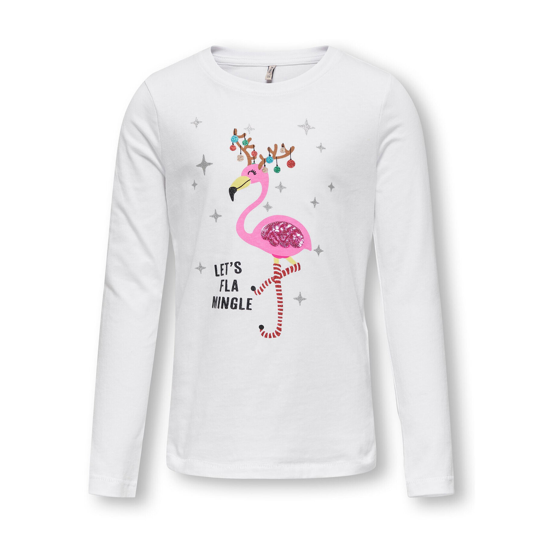 Kids ONLY Блуза 15306814 Бял Relaxed Fit - Pepit.bg