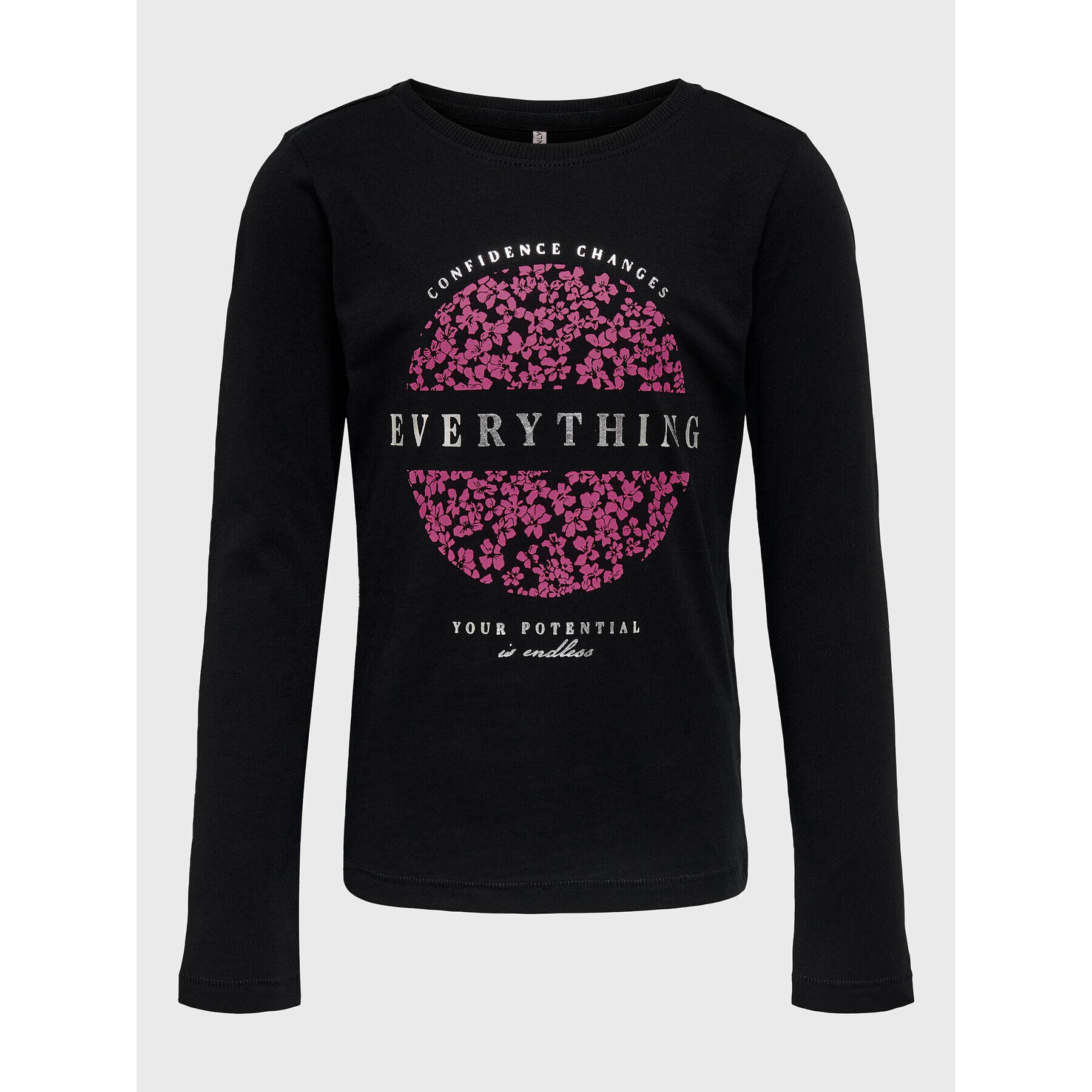 Kids ONLY Блуза Aria 15279229 Черен Regular Fit - Pepit.bg