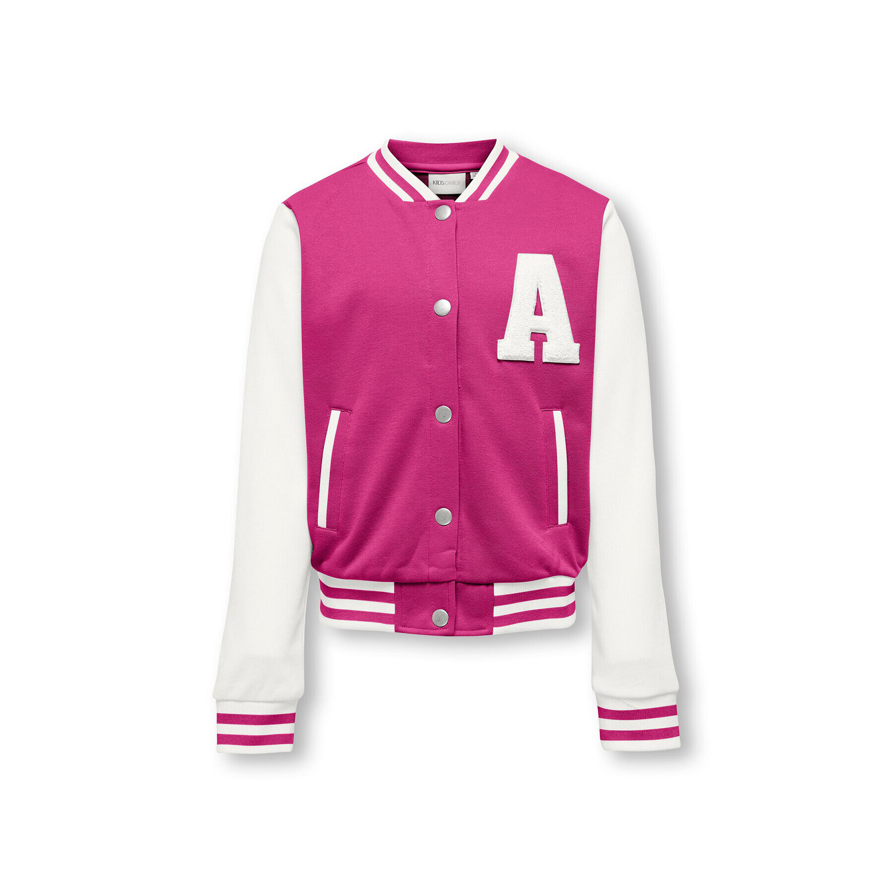 Kids ONLY Яке бомбър 15258209 Розов Regular Fit - Pepit.bg