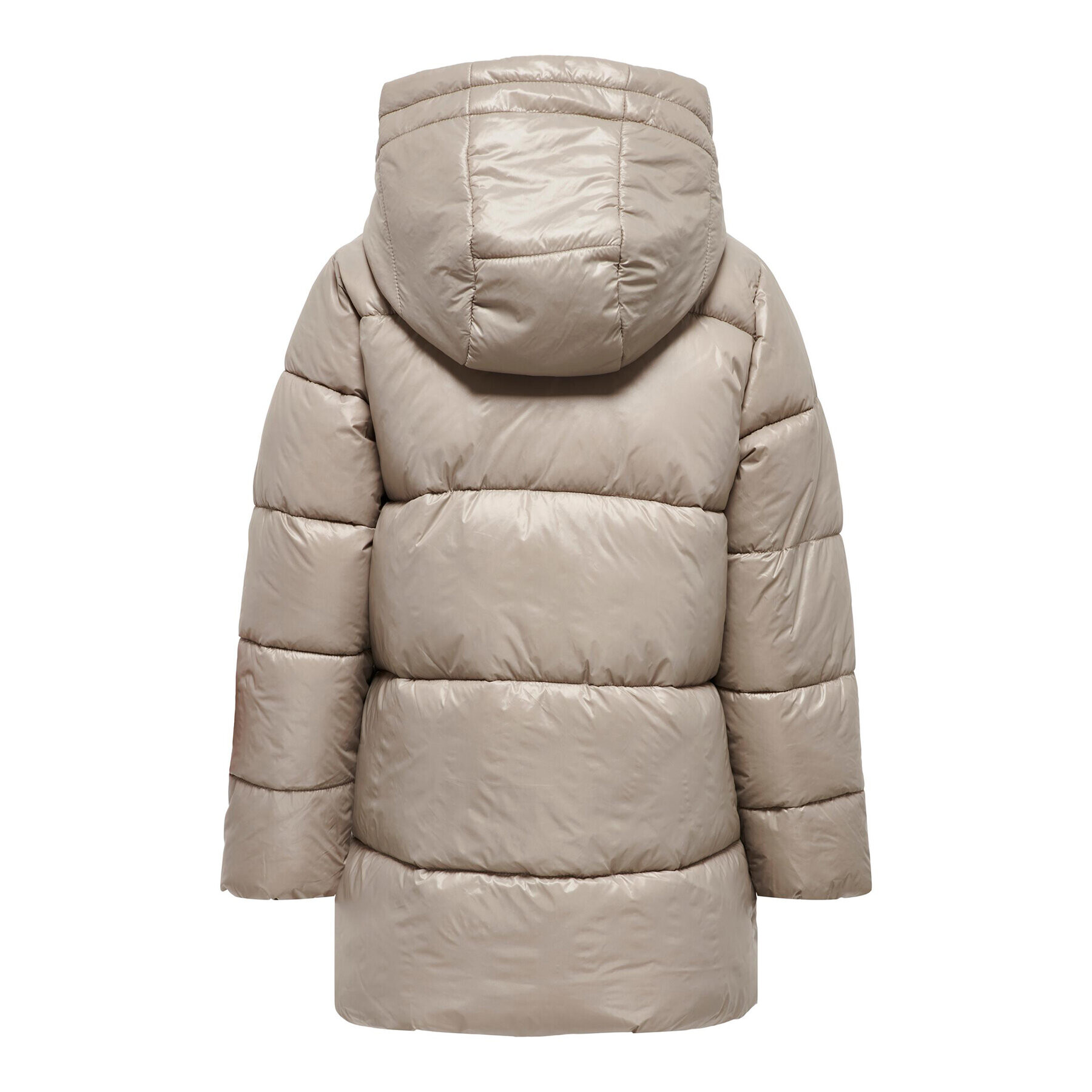 Kids ONLY Пухено яке 15296066 Бежов Regular Fit - Pepit.bg