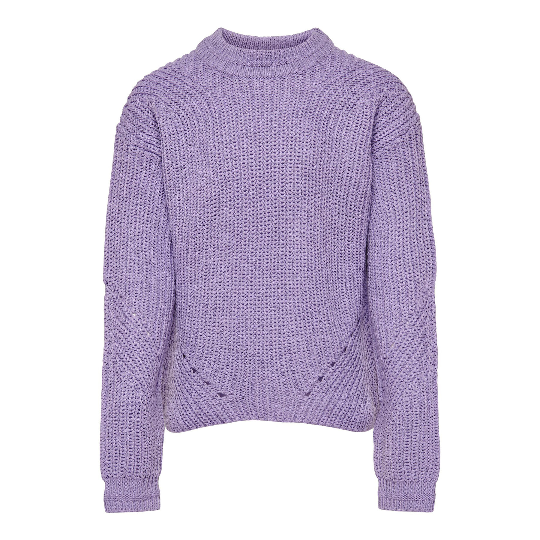 Kids ONLY Пуловер Girley 15194949 Виолетов Regular Fit - Pepit.bg