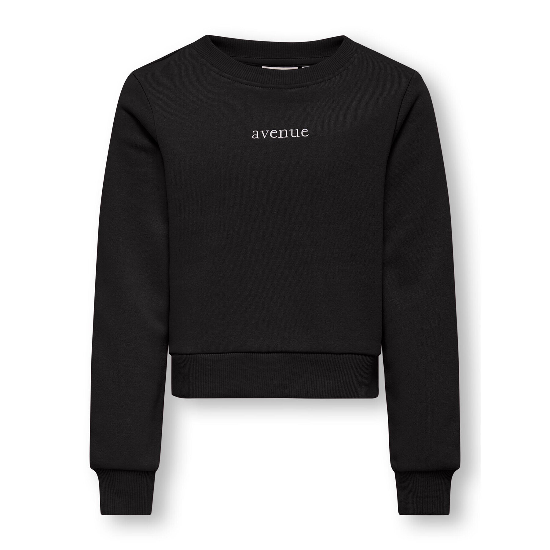Kids ONLY Суитшърт 15307846 Черен Regular Fit - Pepit.bg