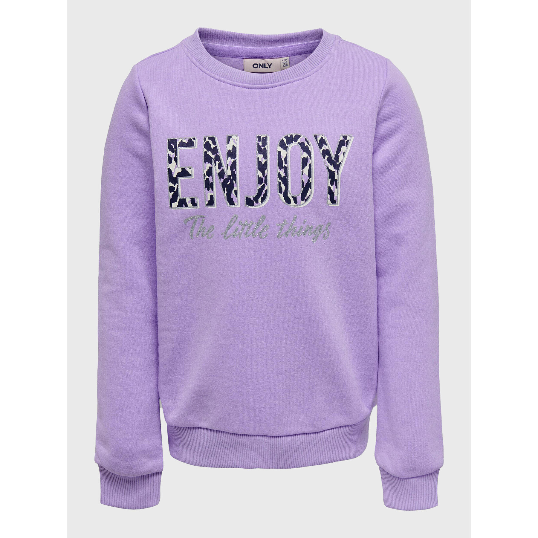Kids ONLY Суитшърт Lena 15287002 Виолетов Regular Fit - Pepit.bg