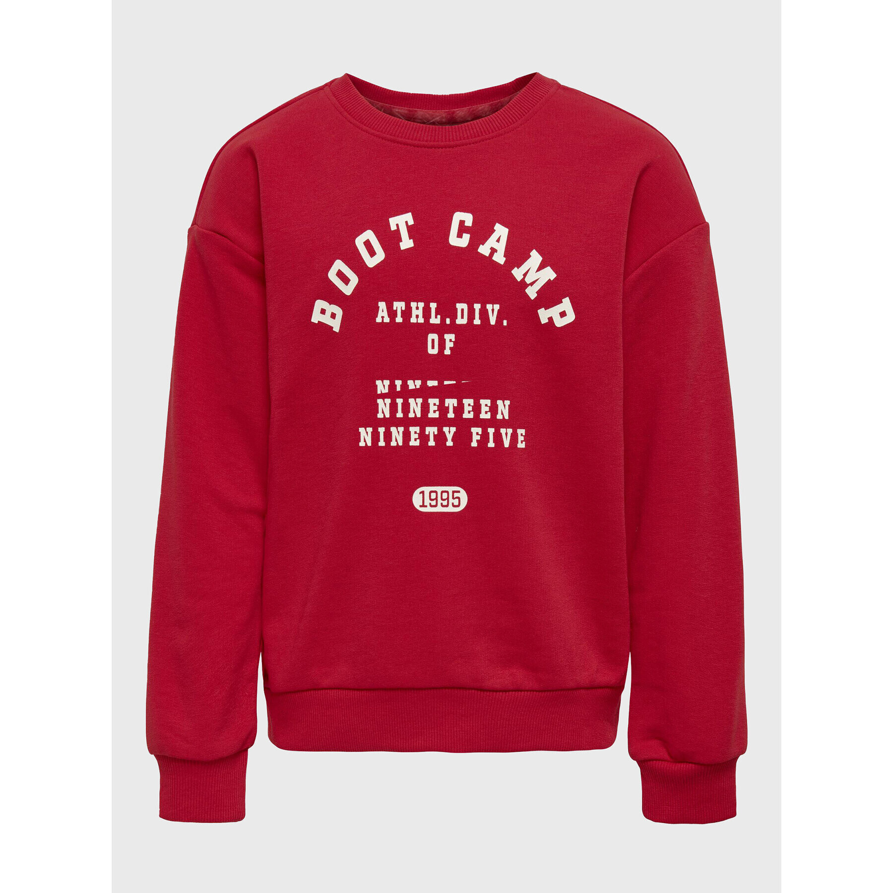 Kids ONLY Суитшърт Ziggy 15271455 Червен Regular Fit - Pepit.bg