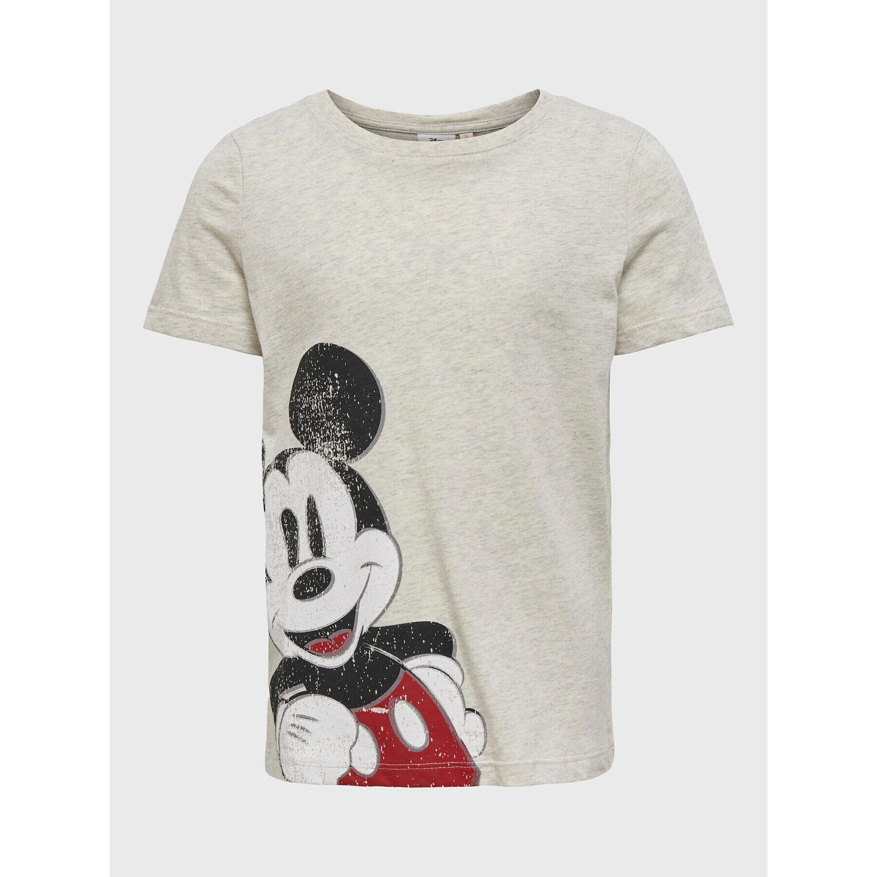 Kids ONLY Тишърт Mickey Boxy 15271015 Сив Regular Fit - Pepit.bg