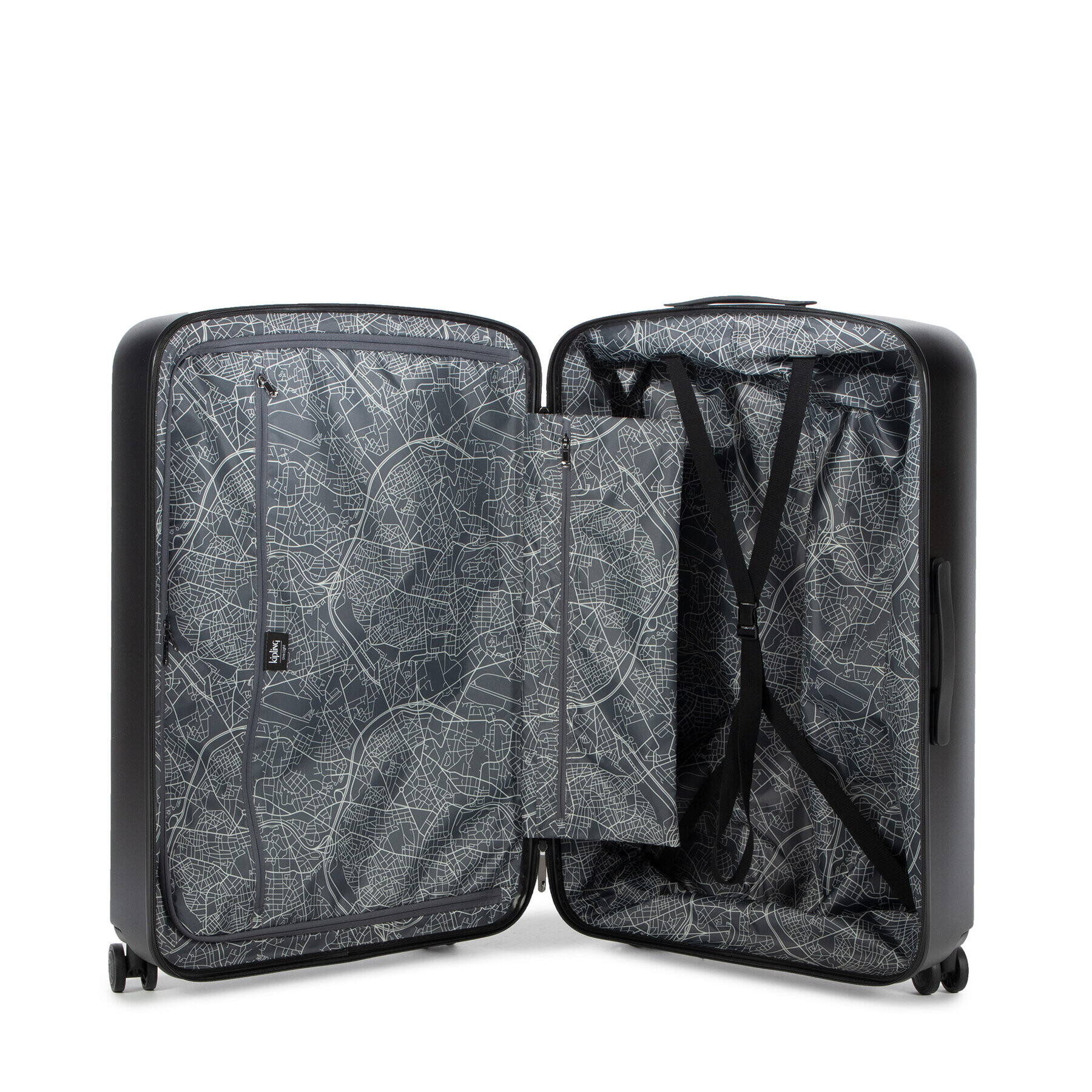 Kipling Голям твърд куфар Curiosity L KPKI4295P391 Черен - Pepit.bg