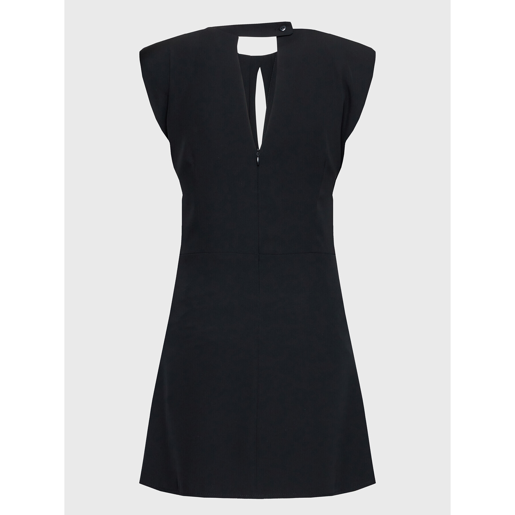 Kontatto Коктейлна рокля NO1006 Черен Slim Fit - Pepit.bg