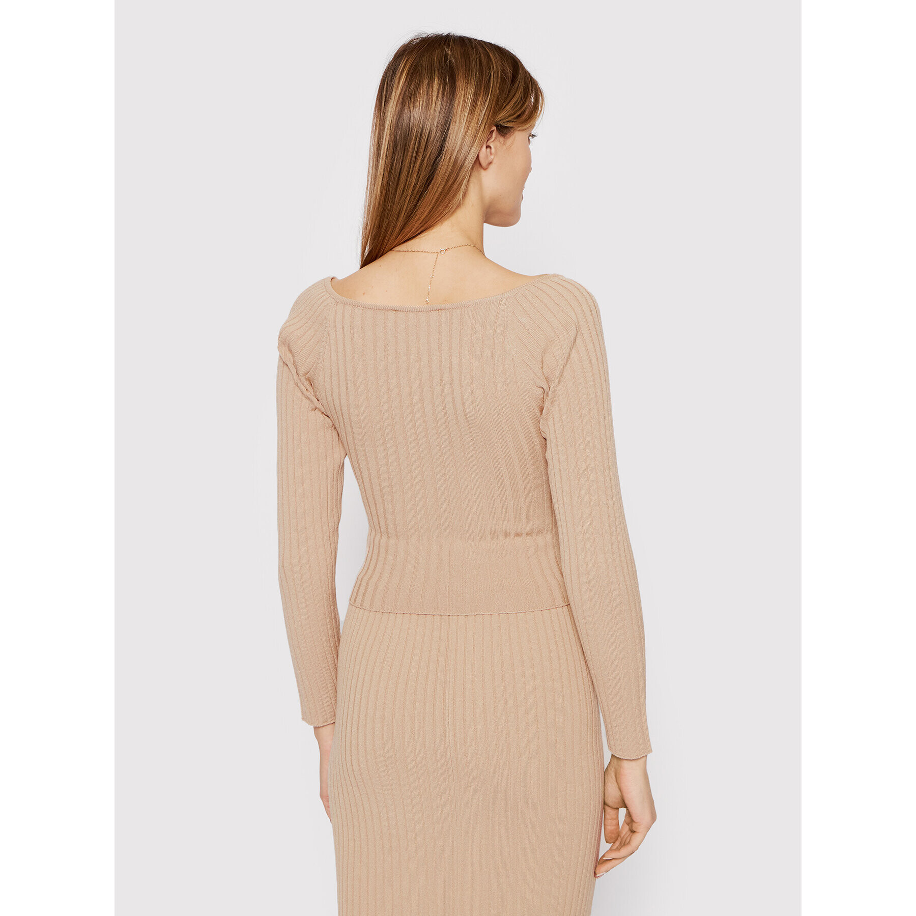 Kontatto Пуловер 3M7439 Бежов Slim Fit - Pepit.bg