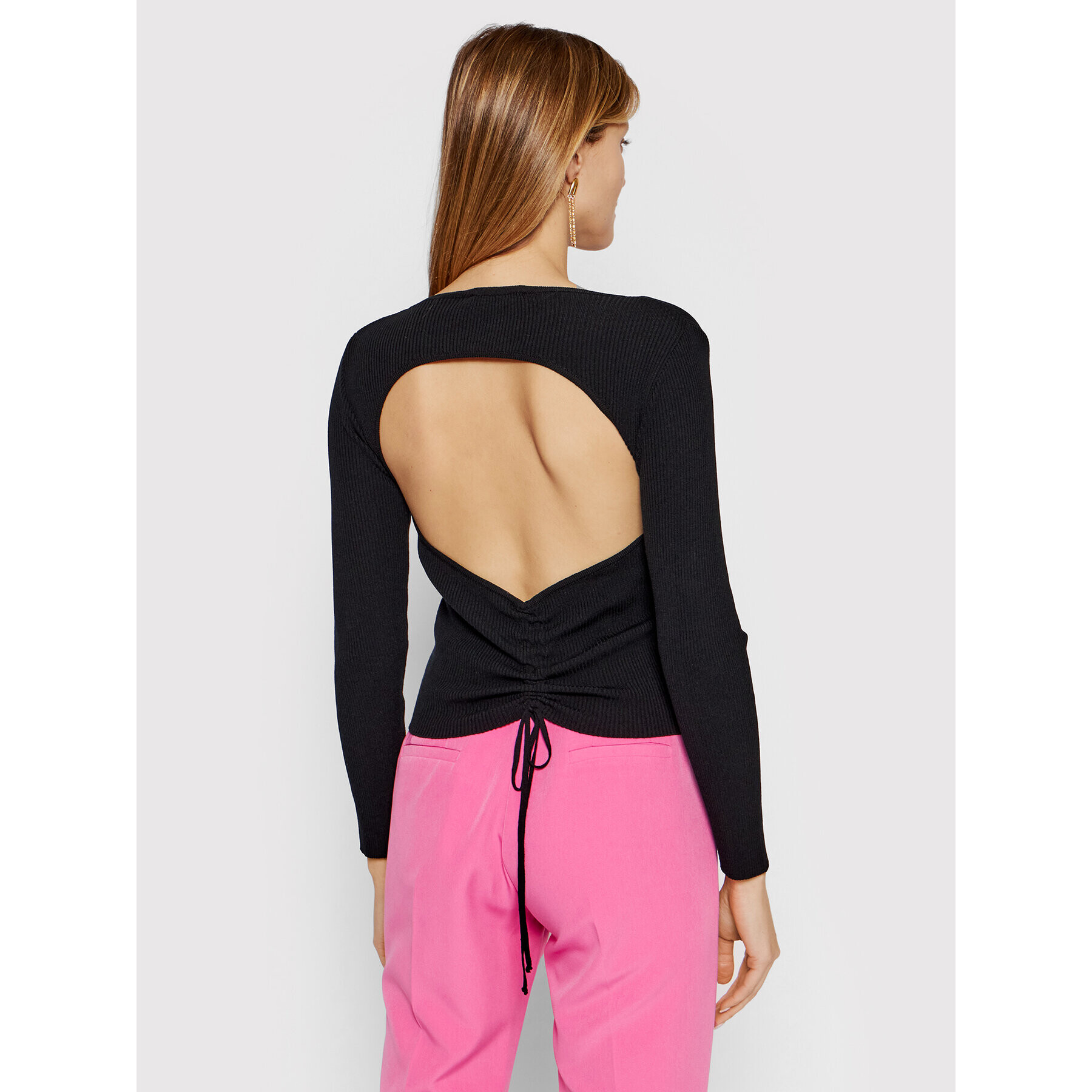Kontatto Пуловер 3M7440 Черен Slim Fit - Pepit.bg