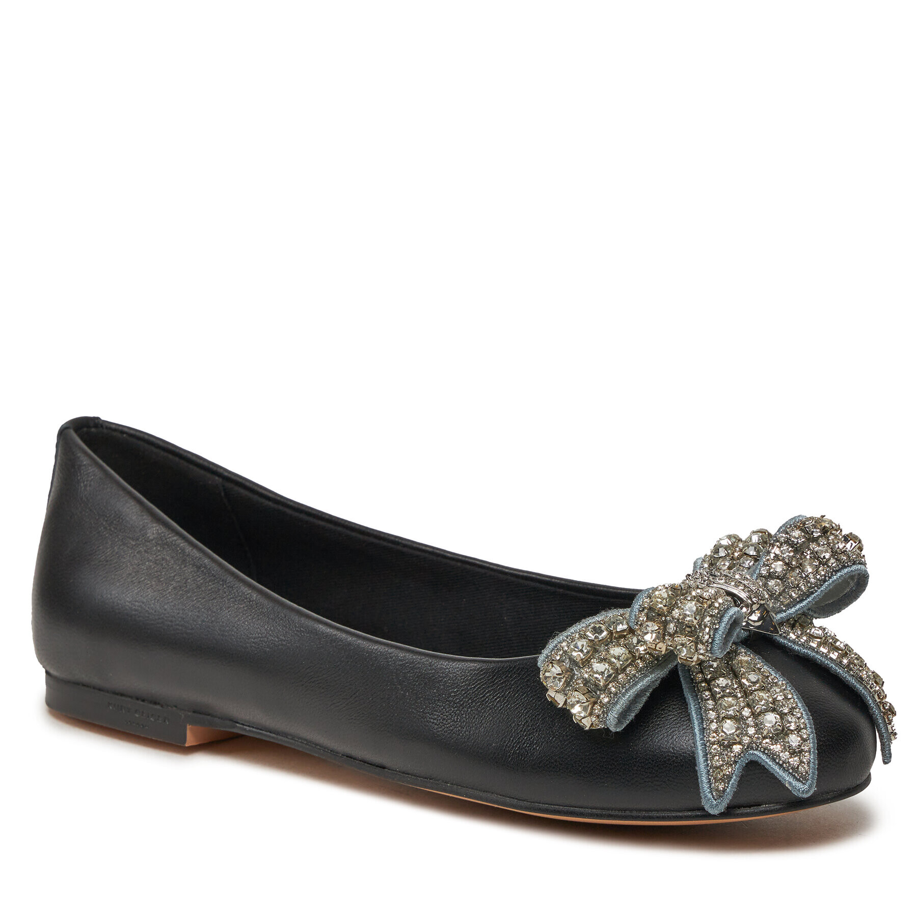 Kurt Geiger Балеринки Bow 621300109 Черен - Pepit.bg
