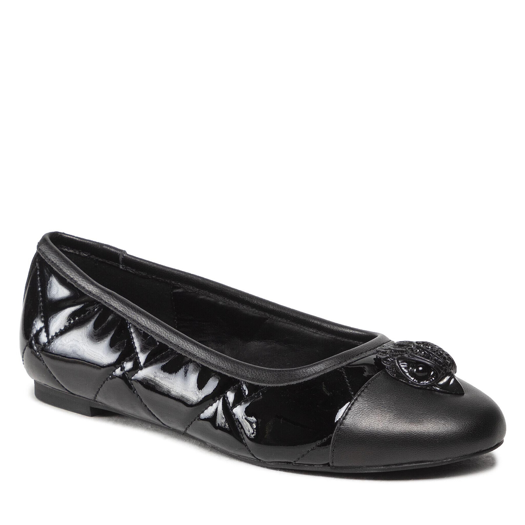 Kurt Geiger Балеринки Emmy 7472009109 Черен - Pepit.bg