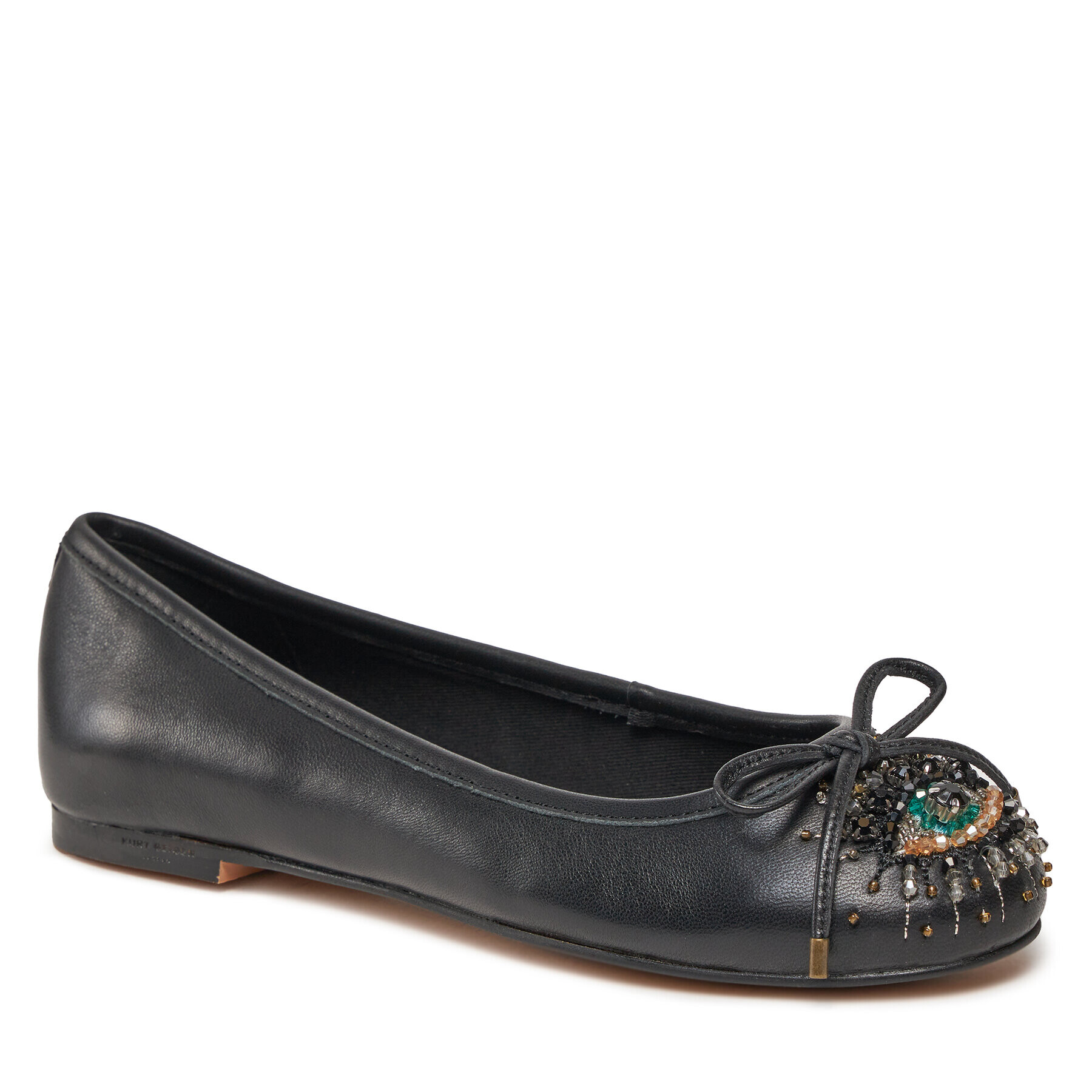 Kurt Geiger Балеринки Eye Emb 1289000109 Черен - Pepit.bg