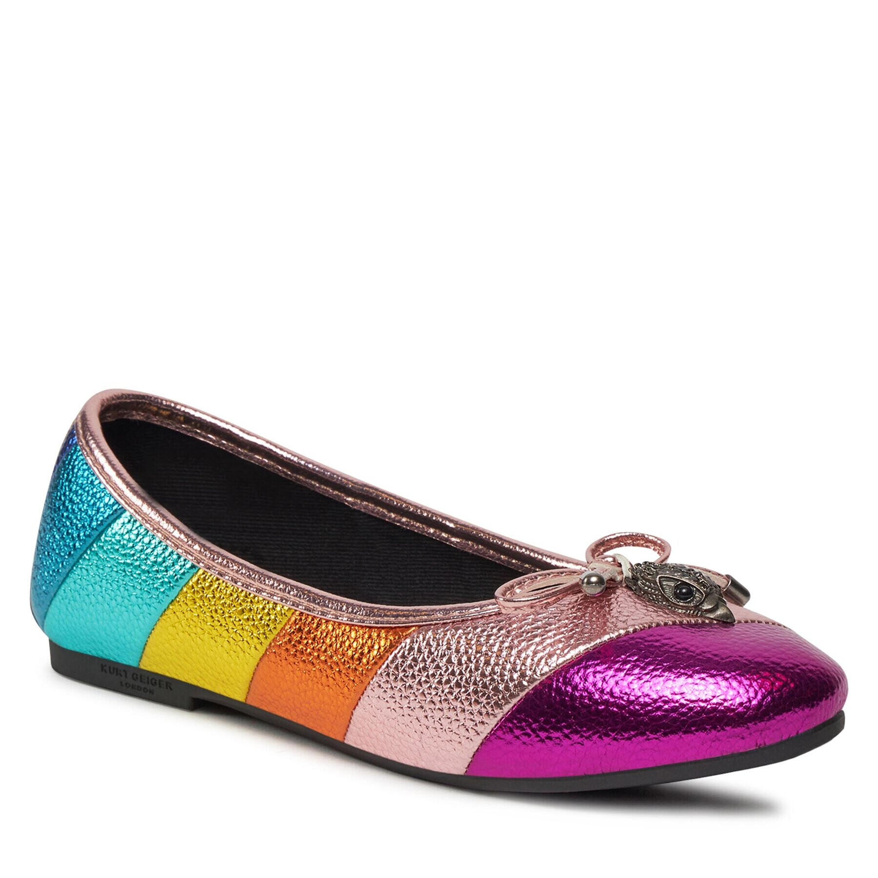 Kurt Geiger Балеринки Mini Eagle Ballerina 129769109 Цветен - Pepit.bg