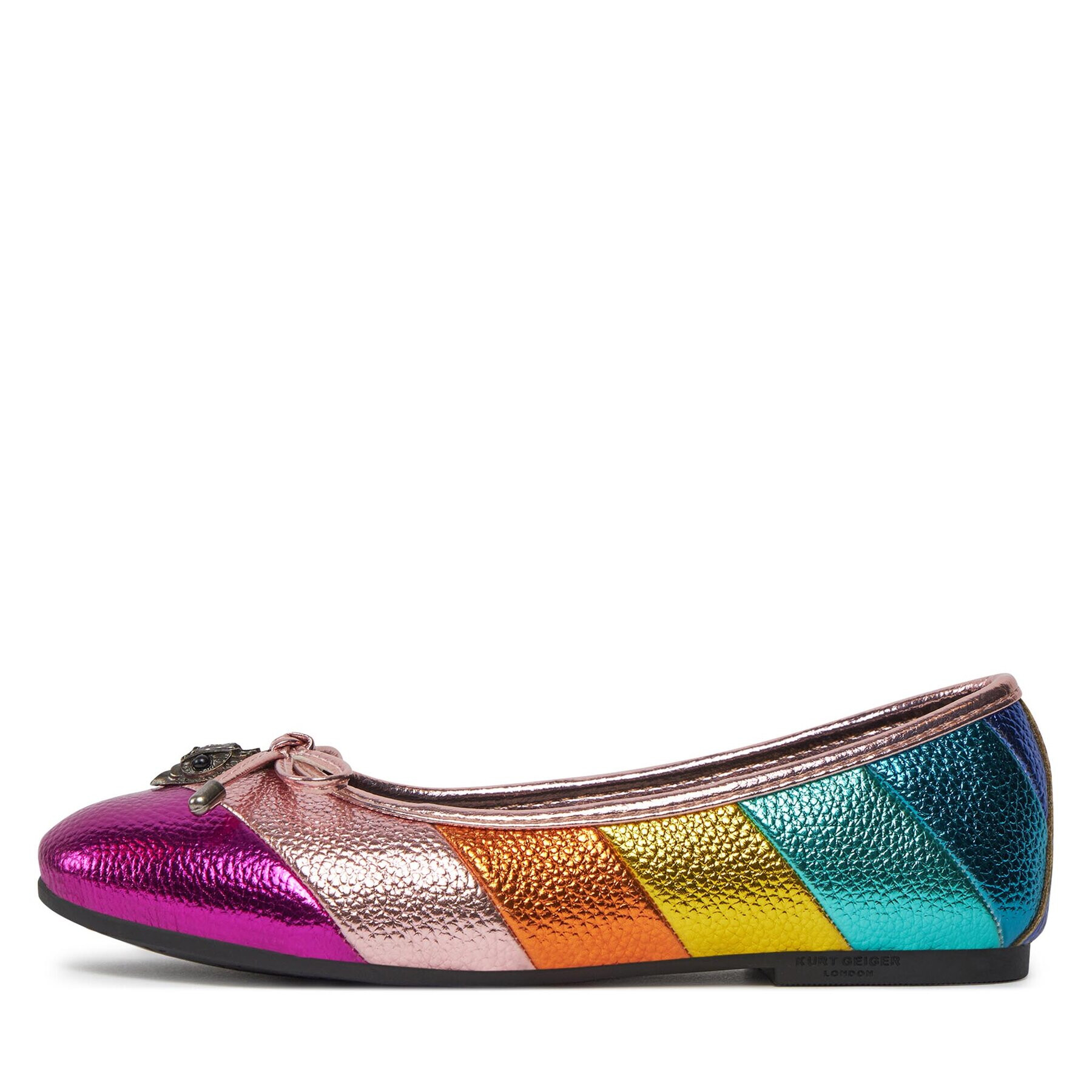 Kurt Geiger Балеринки Mini Eagle Ballerina 129769109 Цветен - Pepit.bg