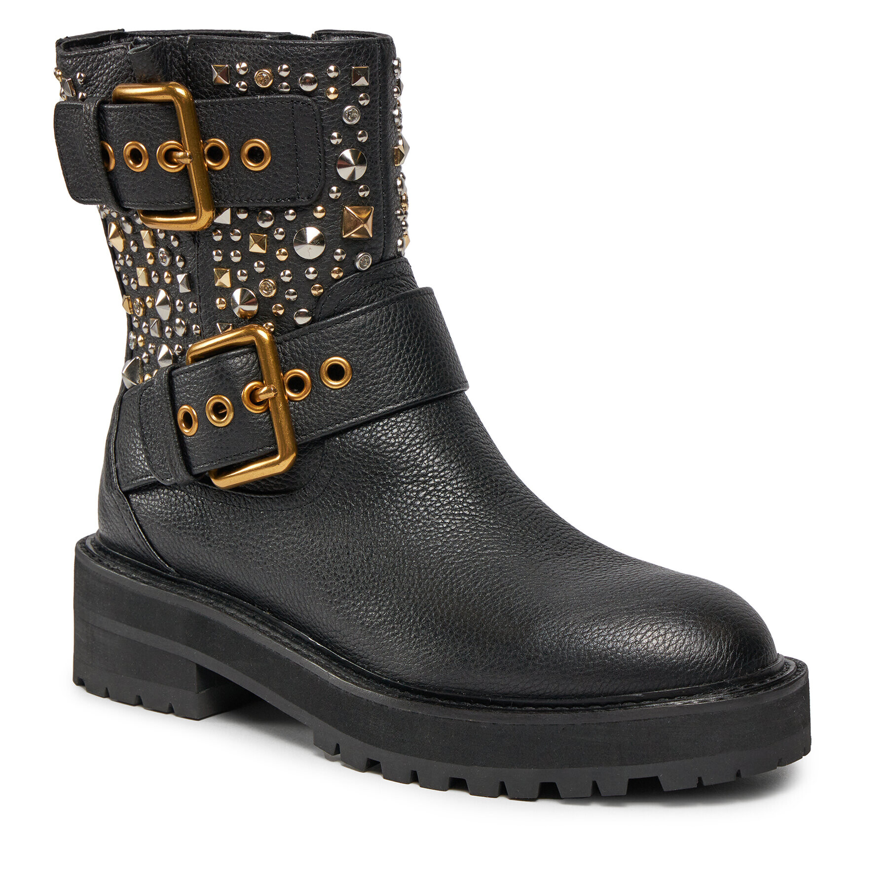 Kurt Geiger Боти 225-Hackney Biker Boot 546505109 Черен - Pepit.bg