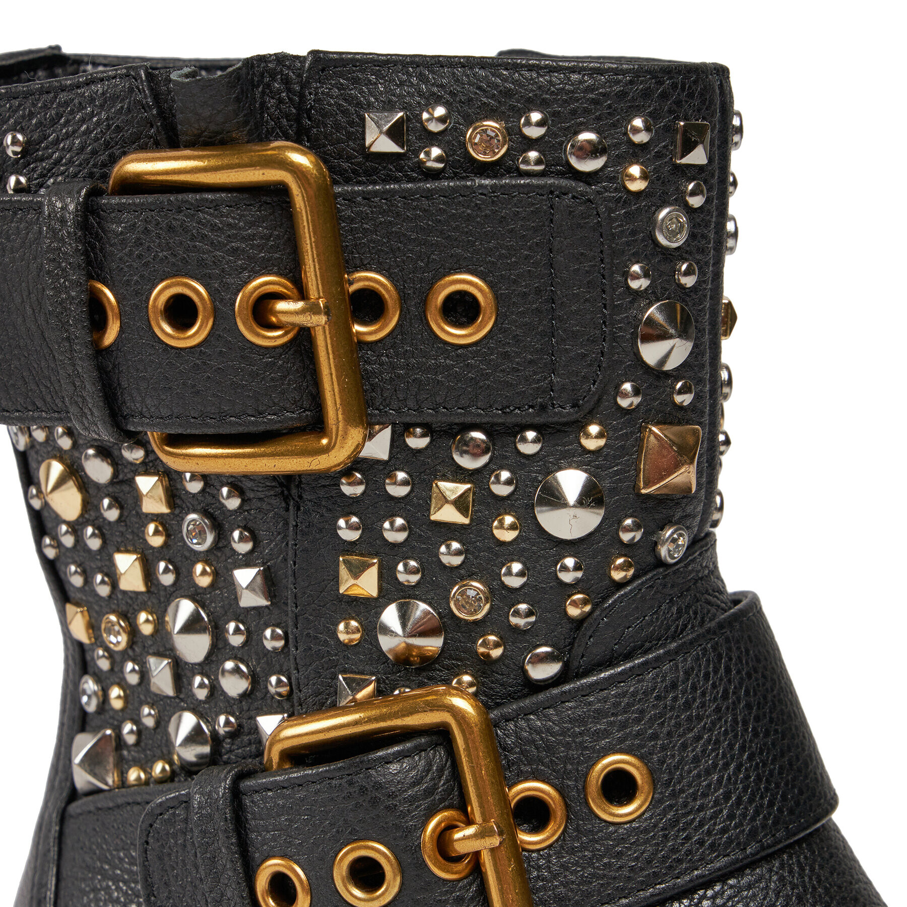 Kurt Geiger Боти 225-Hackney Biker Boot 546505109 Черен - Pepit.bg