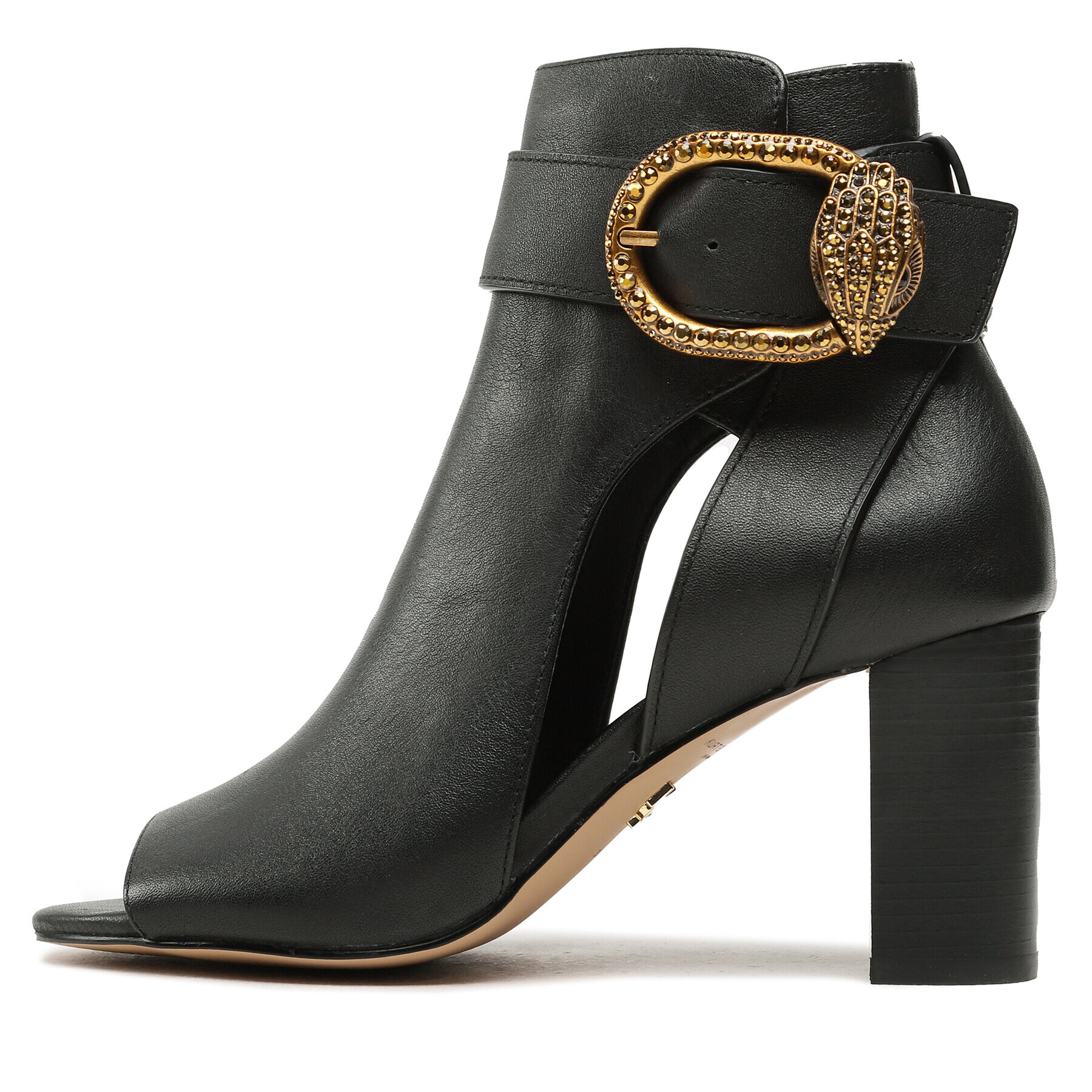 Kurt Geiger Боти 225-Mayfair Peep Toe Boot 9989300109 Черен - Pepit.bg