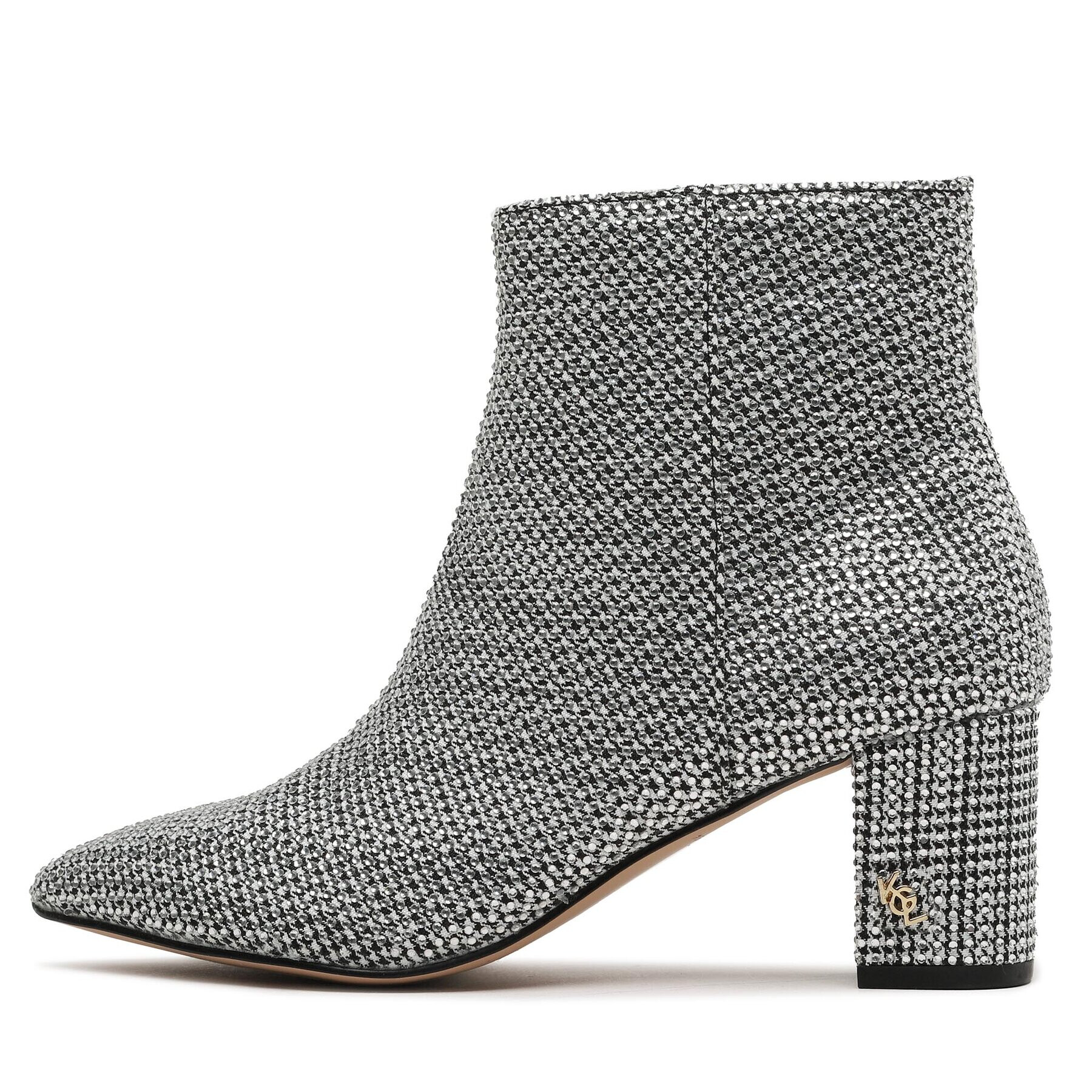 Kurt Geiger Боти Burlington Ankl Boot 5125263609 Сребрист - Pepit.bg