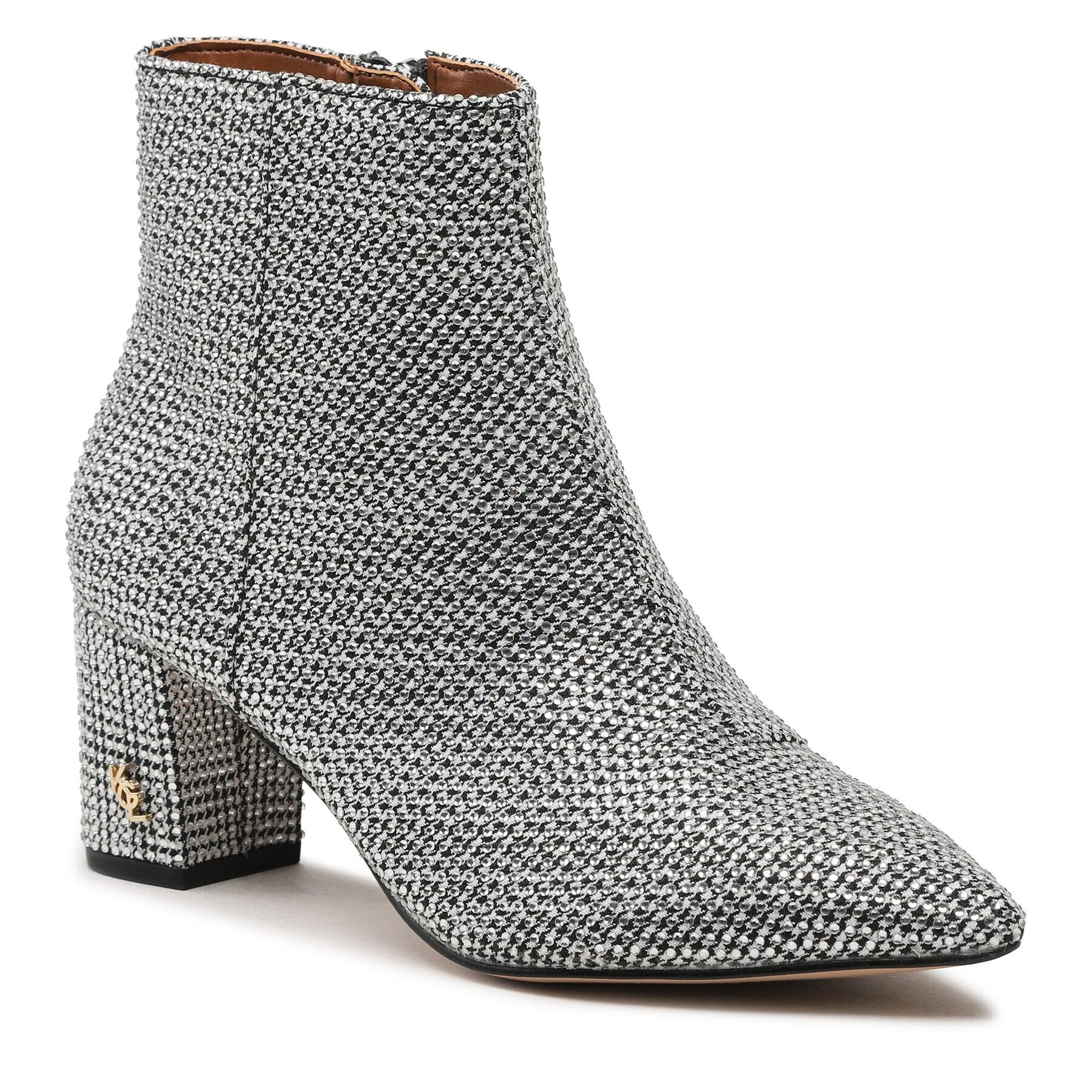 Kurt Geiger Боти Burlington Ankl Boot 5125263609 Сребрист - Pepit.bg