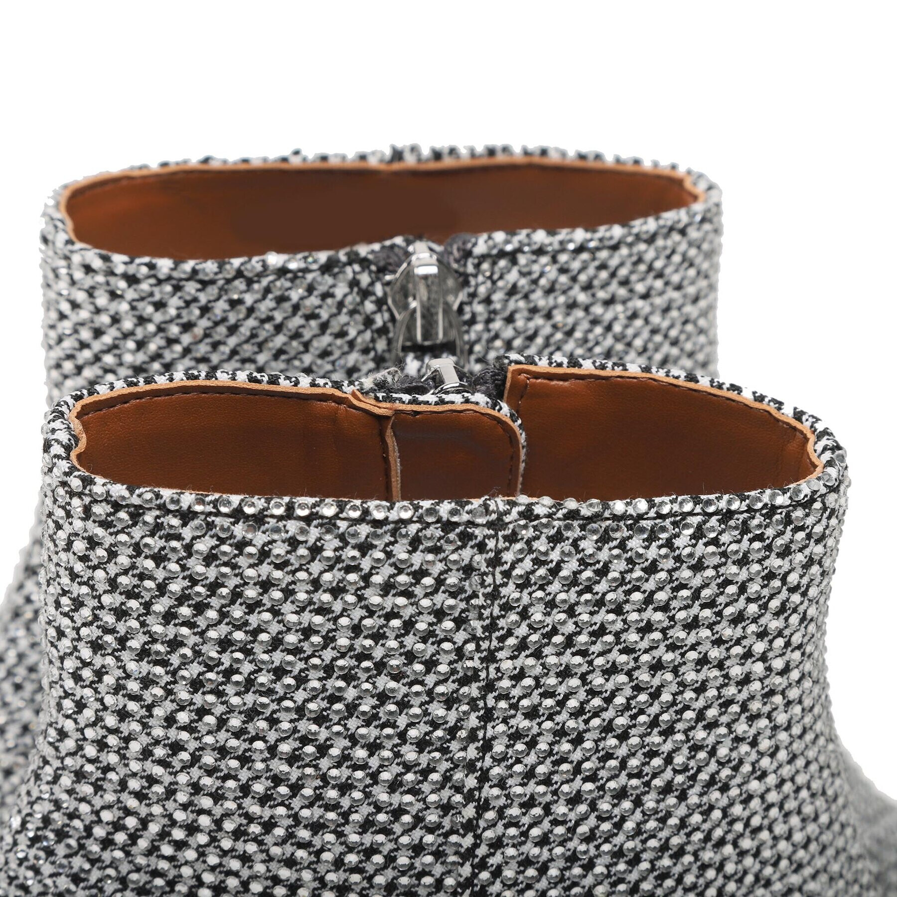 Kurt Geiger Боти Burlington Ankl Boot 5125263609 Сребрист - Pepit.bg
