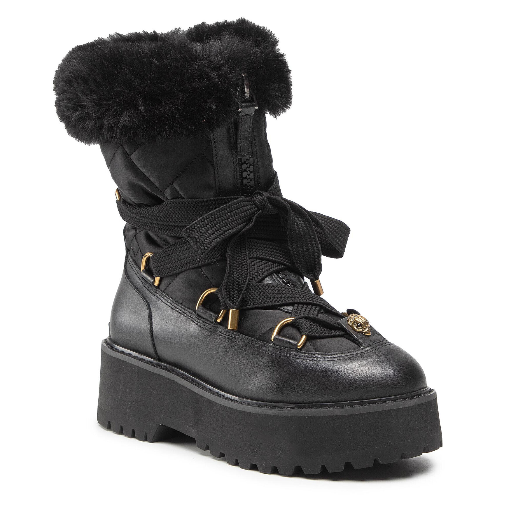 Kurt Geiger Боти Toronto Boot 8488200609 Черен - Pepit.bg